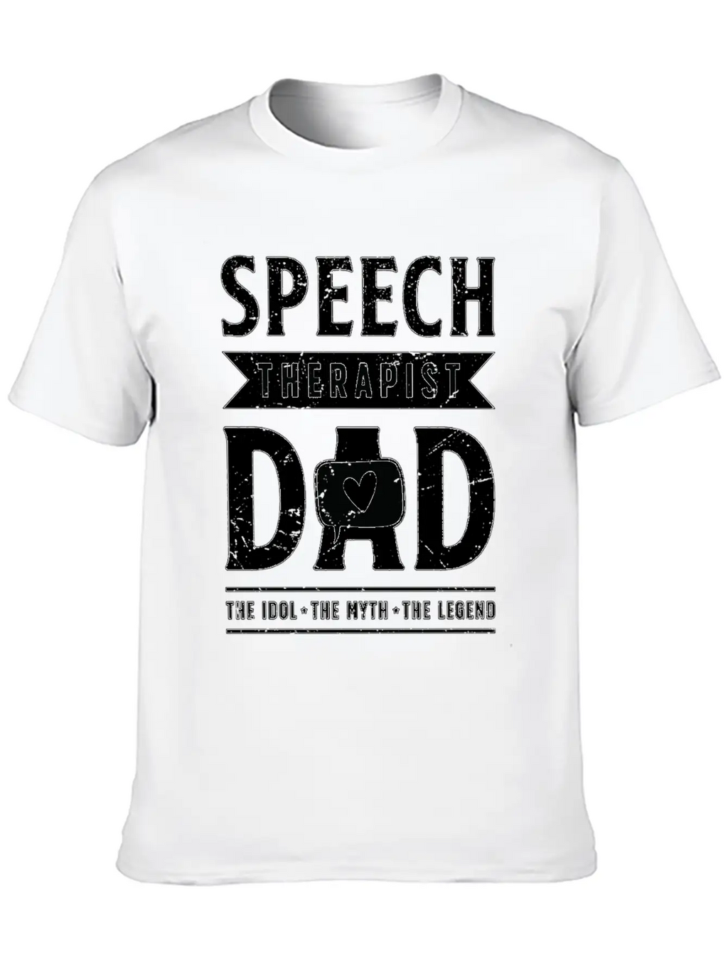 Speech Therapist Dad The Idol The Physiotherapist Breathable Graphic T-Shirt – Perfect For Casual Days