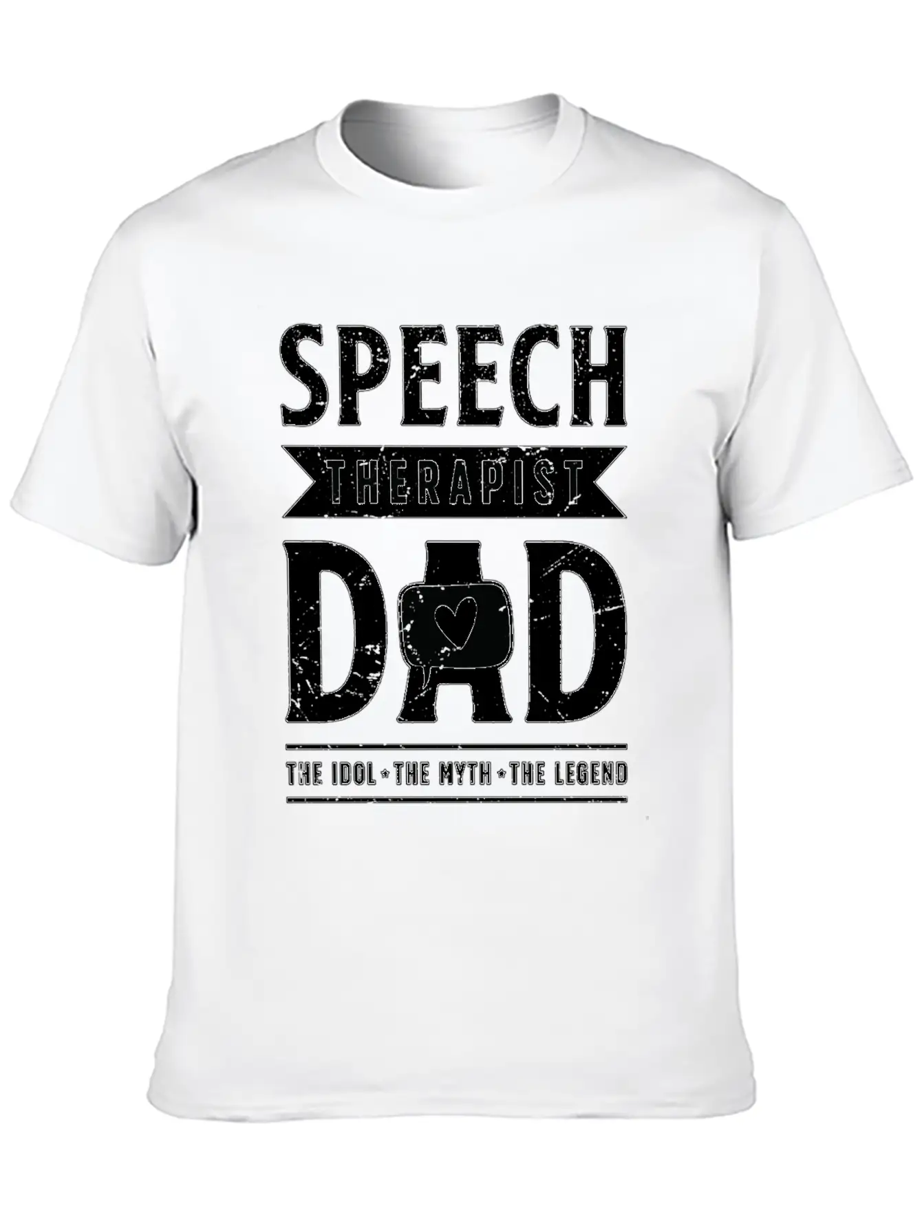 Speech Therapist Dad The Idol The Physiotherapist Breathable Graphic T-Shirt – Perfect For Casual Days
