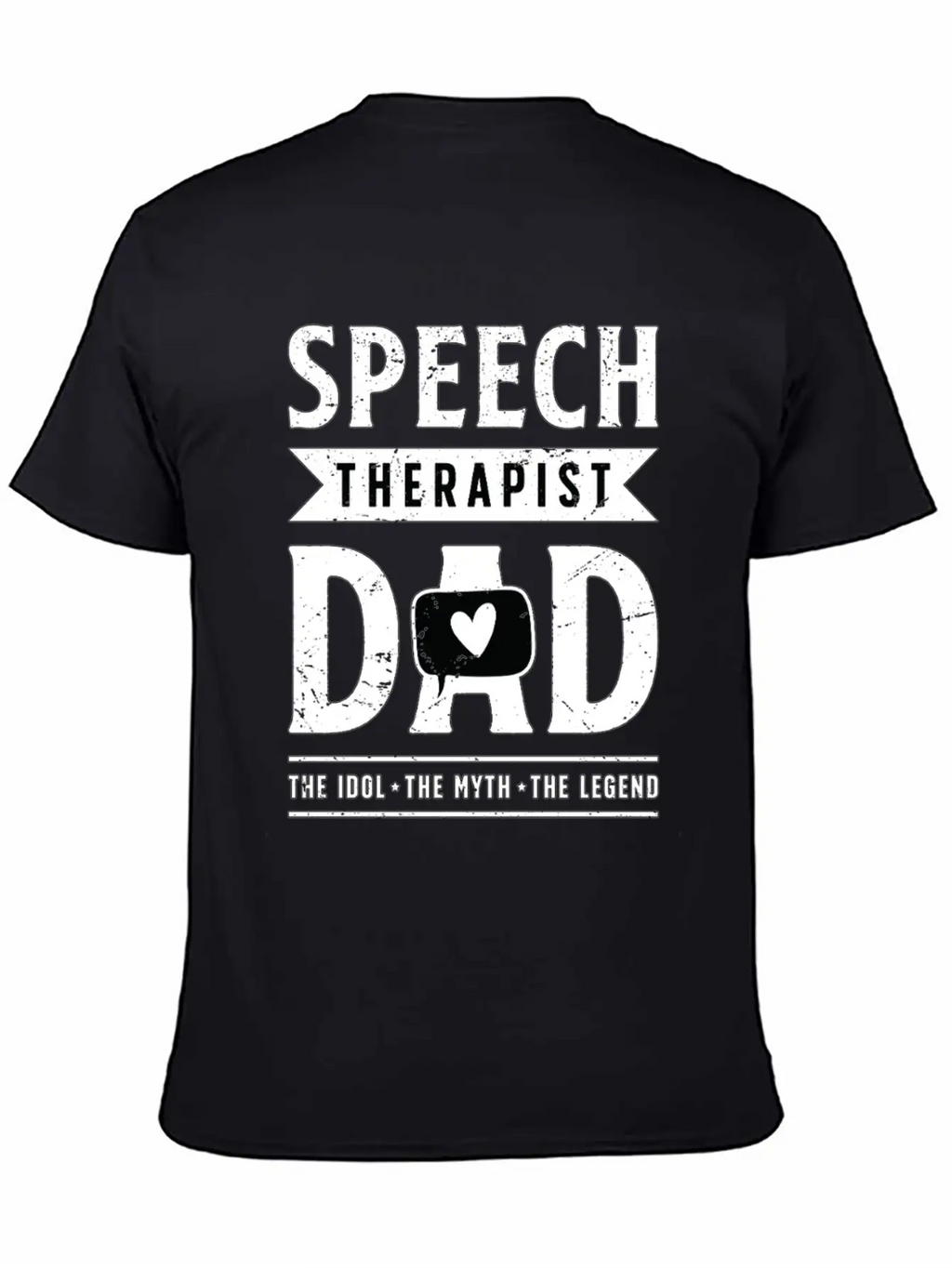 Speech Therapist Dad The Idol The Physiotherapist Breathable Graphic T-Shirt – Perfect For Casual Days