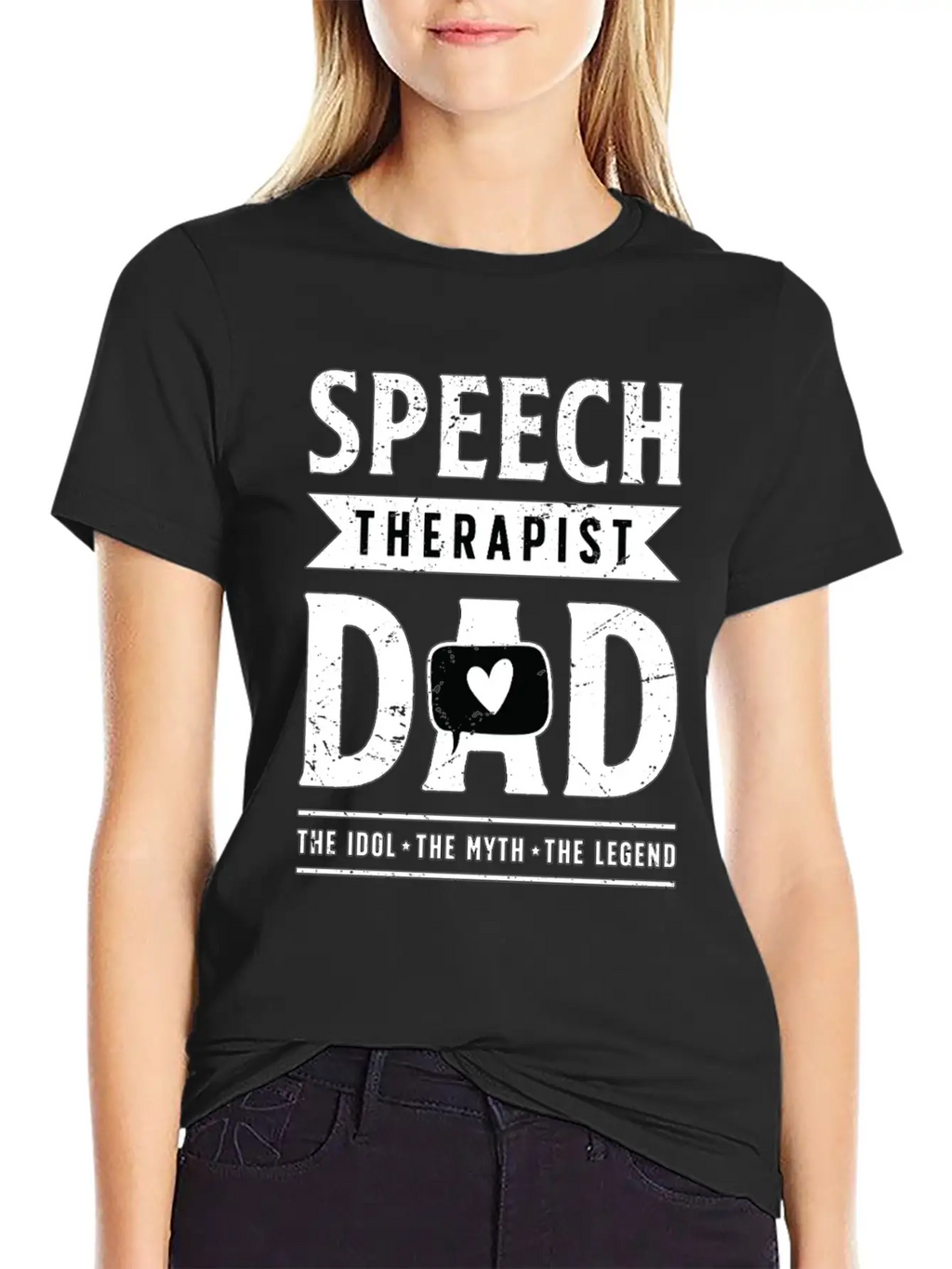 Speech Therapist Dad The Idol The Physiotherapist Breathable Graphic T-Shirt – Perfect For Casual Days