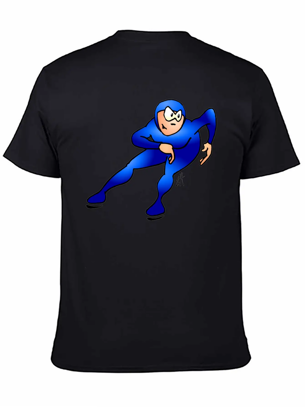 Speed Skater Breathable Graphic T-Shirt – Perfect For Casual Days