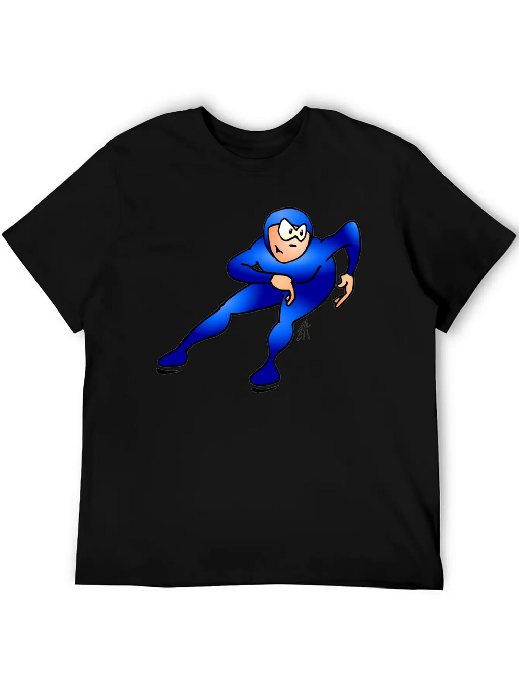 Speed Skater Classic Cotton Tee – Unisex Comfort For Any Season