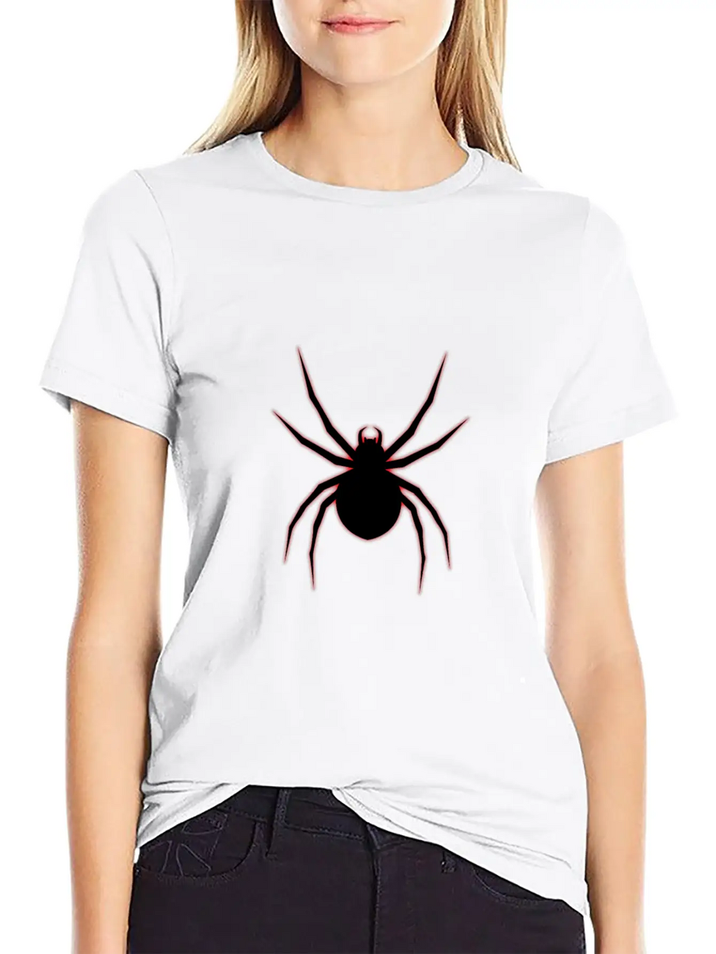 Spider Web Man Redlight Red Logo Tarantula Gift Classic Cotton Tee – Unisex Comfort For Any Season