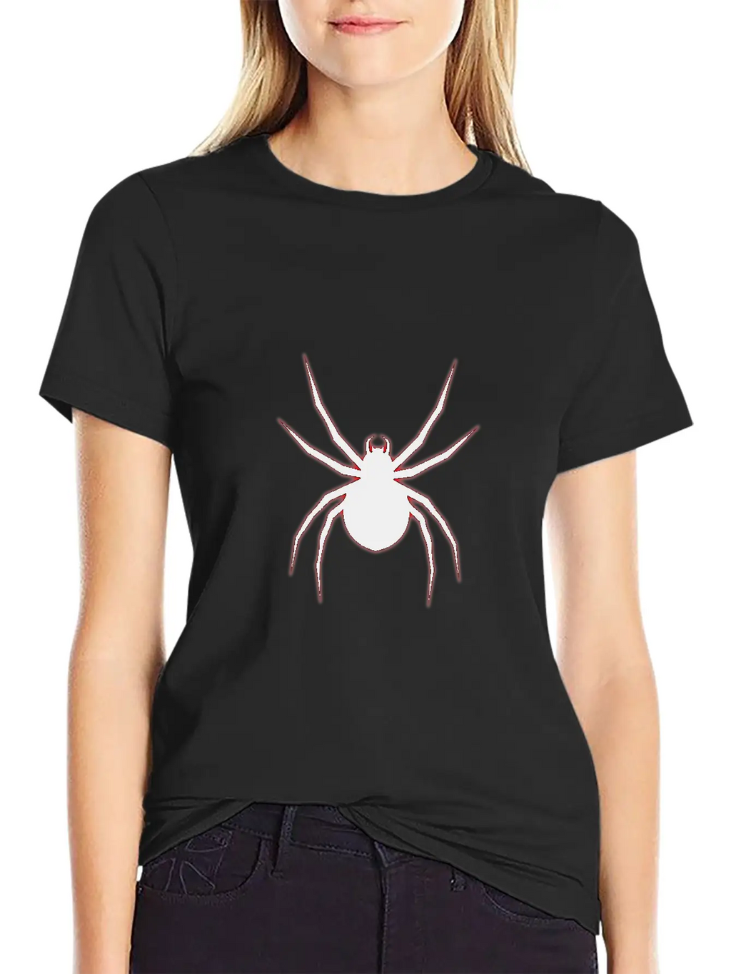 Spider Web Man Redlight Red Logo Tarantula Gift Classic Cotton Tee – Unisex Comfort For Any Season