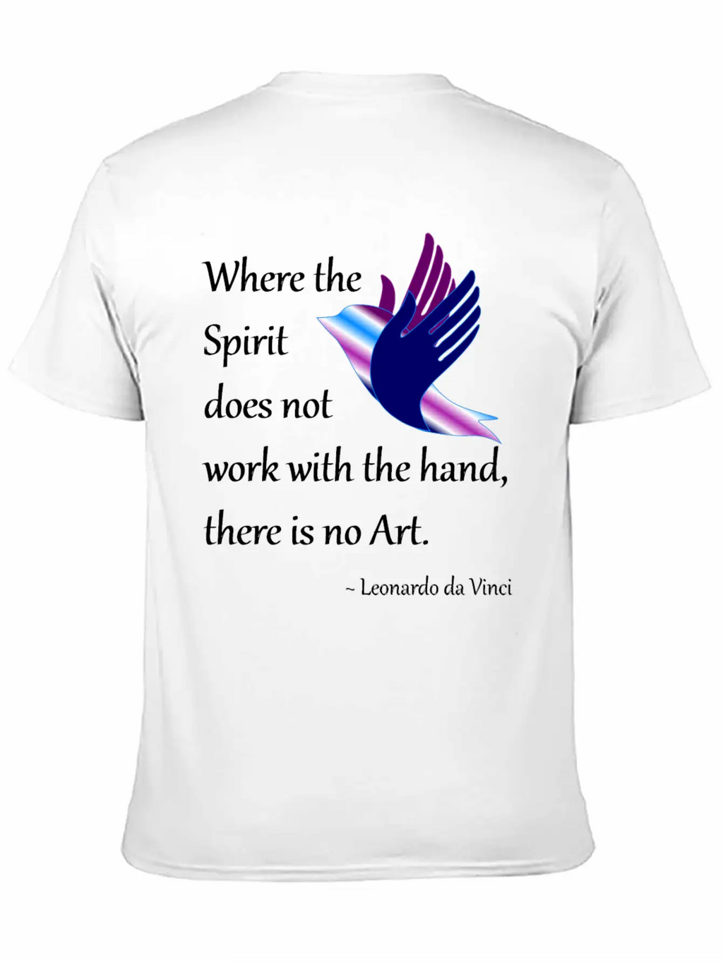 Spirit And Art Breathable Soft Cotton T-Shirt – Timeless Casual Look