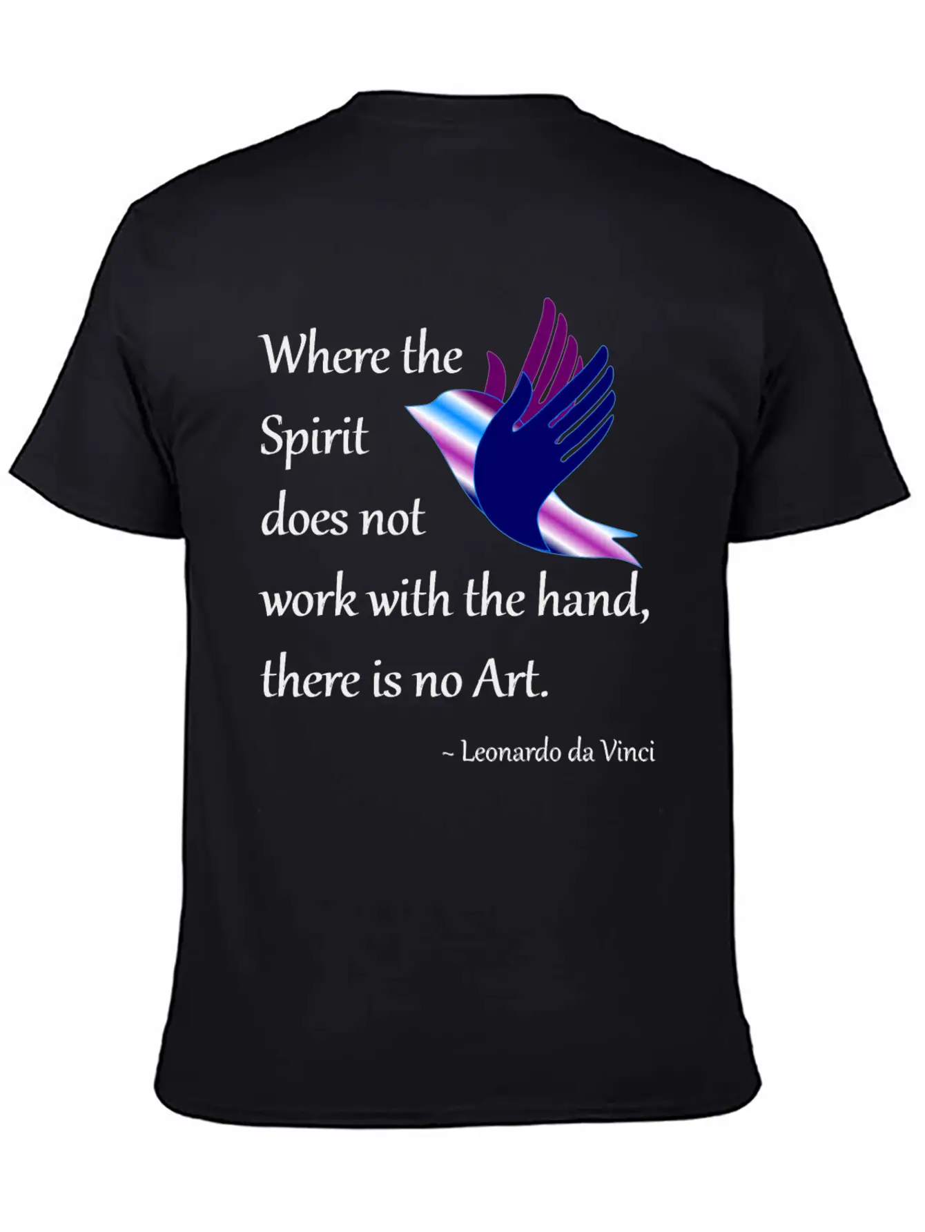 Spirit And Art Breathable Soft Cotton T-Shirt – Timeless Casual Look