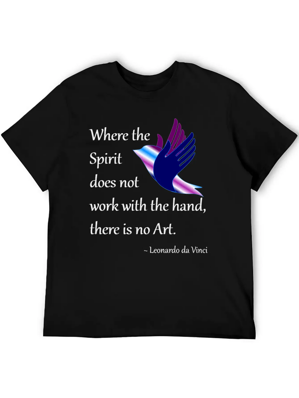Spirit And Art Breathable Soft Cotton T-Shirt – Timeless Casual Look