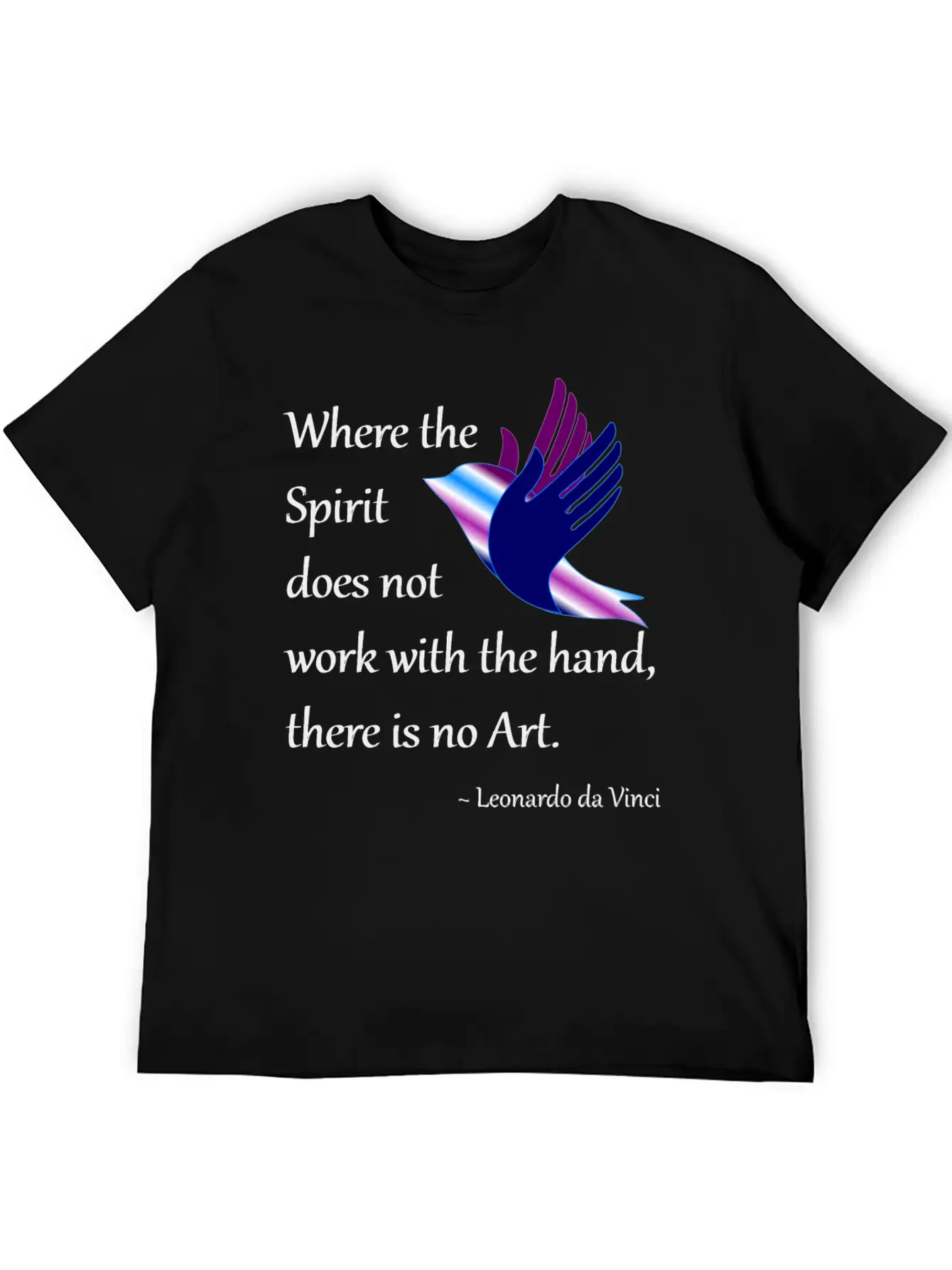 Spirit And Art Breathable Soft Cotton T-Shirt – Timeless Casual Look