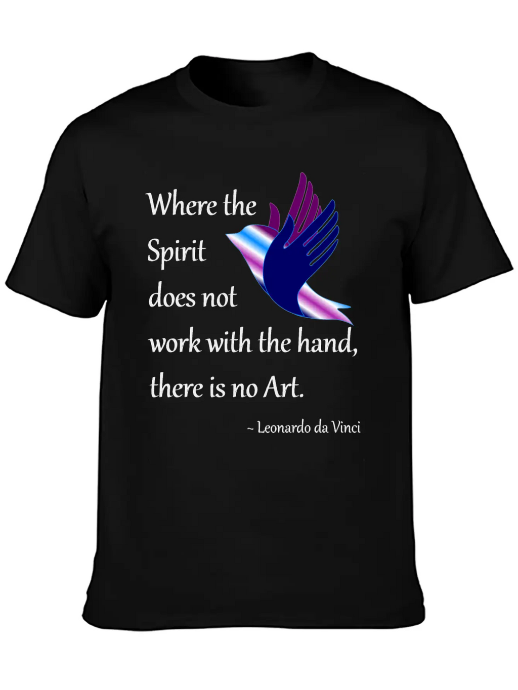 Spirit And Art Breathable Soft Cotton T-Shirt – Timeless Casual Look