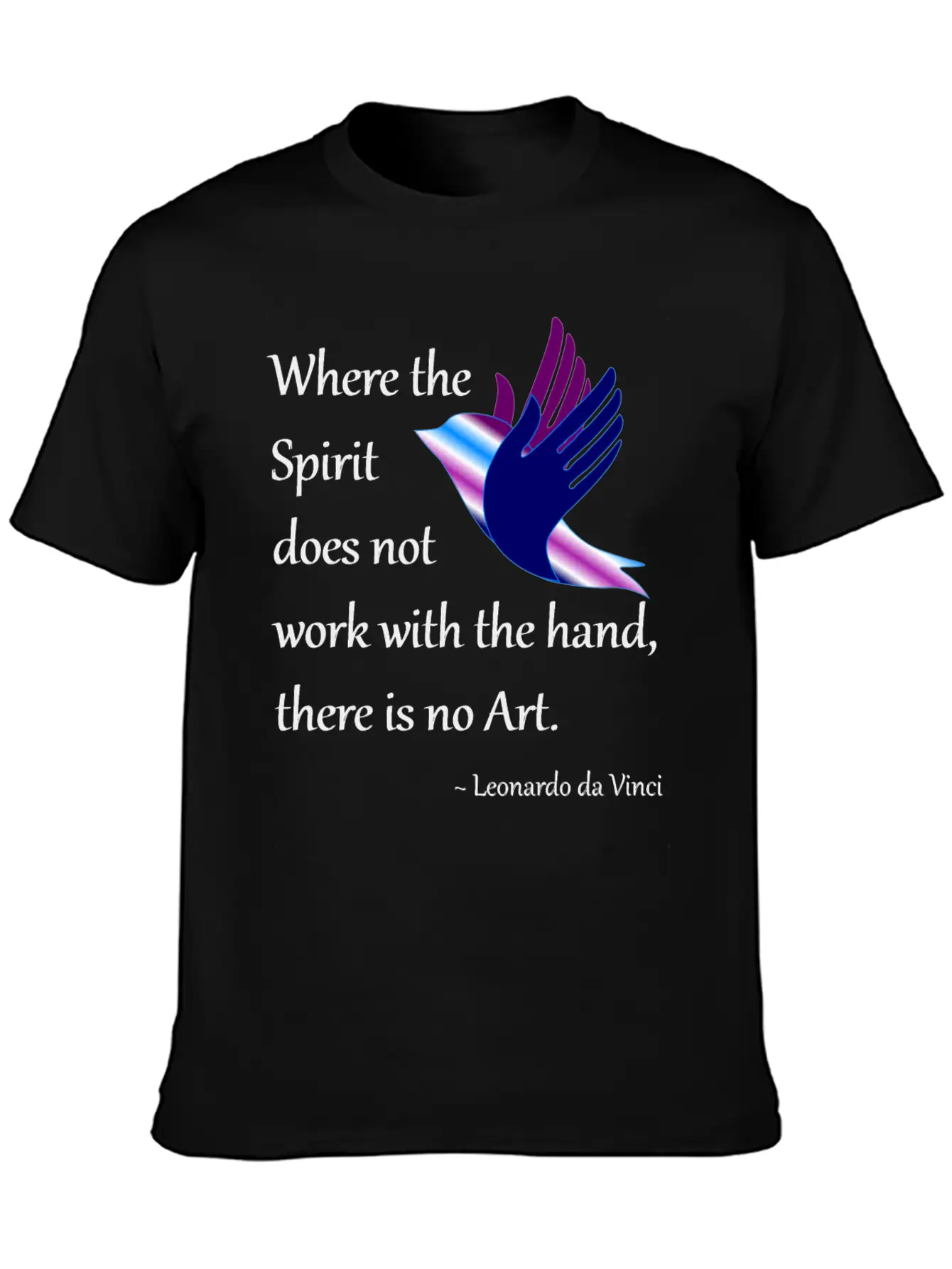 Spirit And Art Breathable Soft Cotton T-Shirt – Timeless Casual Look