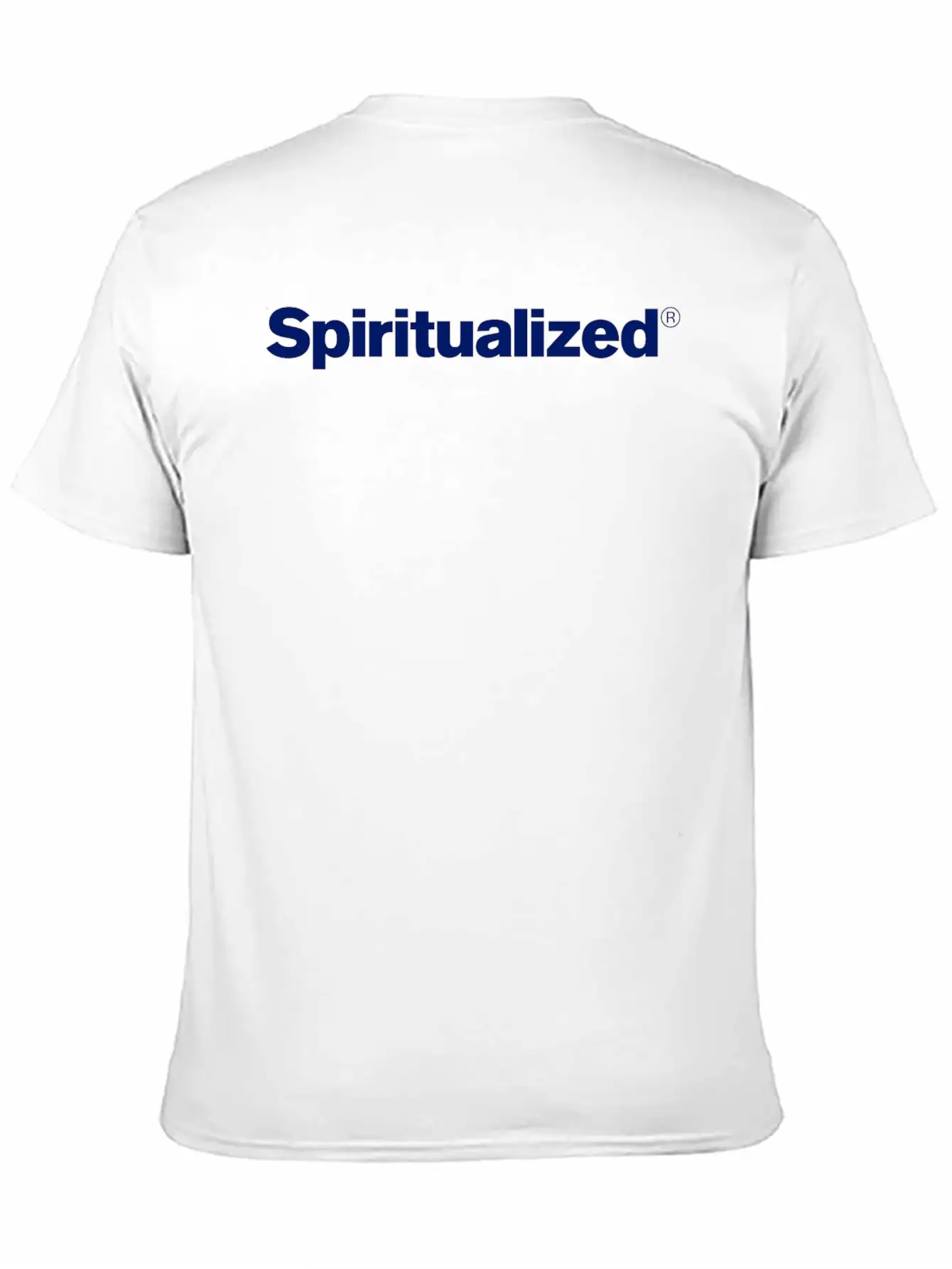 SPIRITUALIZED LOGO Essential Cotton Tee For Daily Outfits – Unisex Style