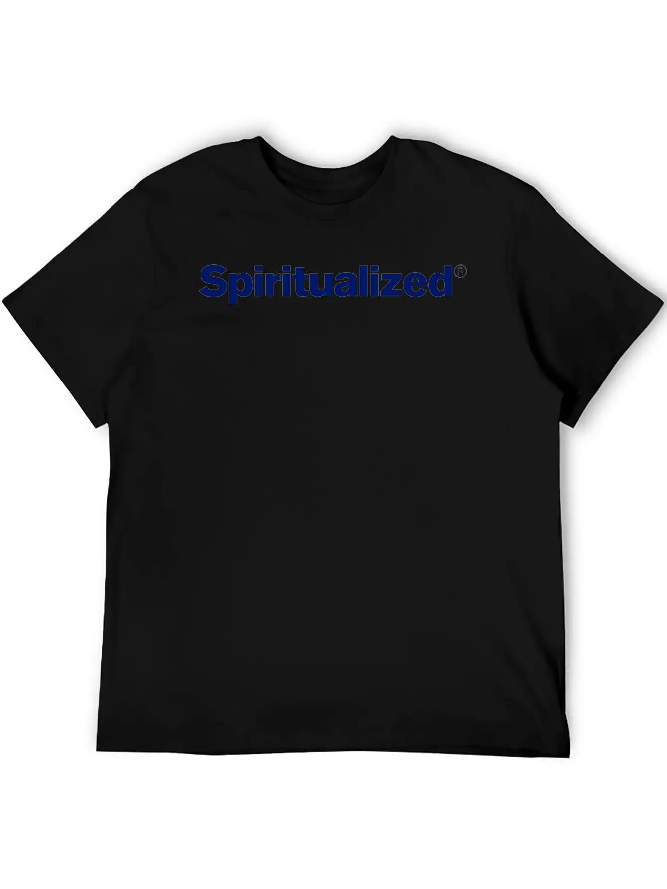 SPIRITUALIZED LOGO Essential Cotton Tee For Daily Outfits – Unisex Style