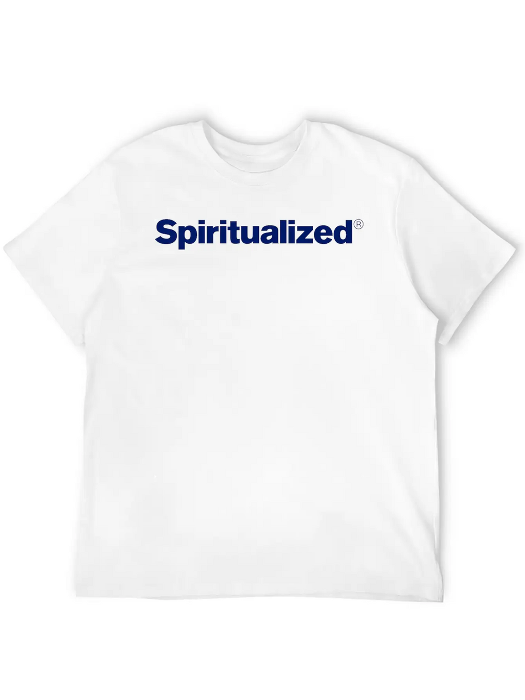 SPIRITUALIZED LOGO Essential Cotton Tee For Daily Outfits – Unisex Style
