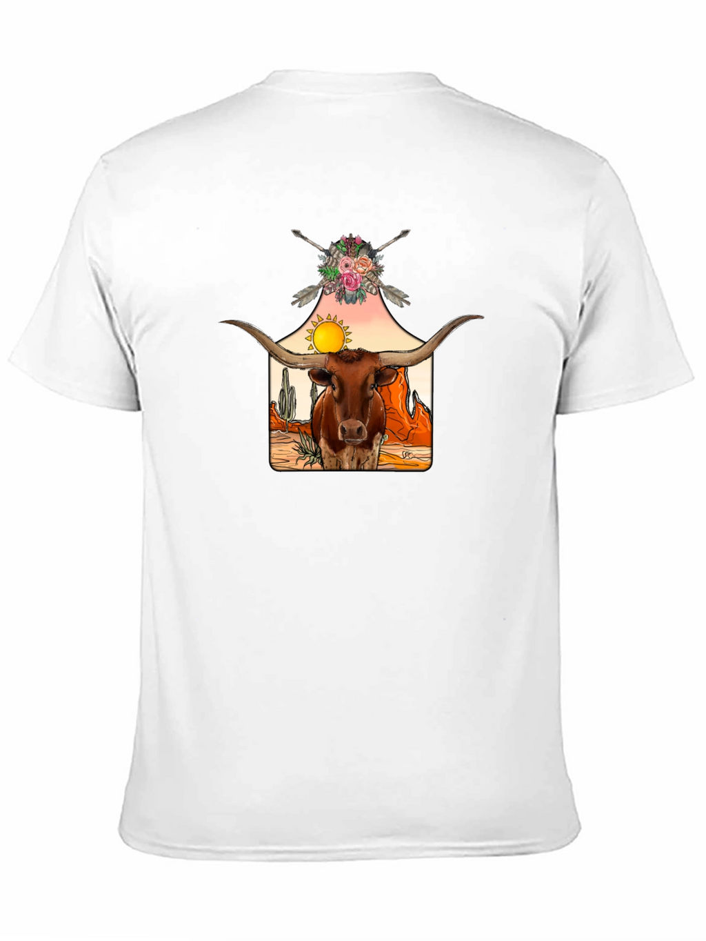 Longhorn Steer Graphic Tee