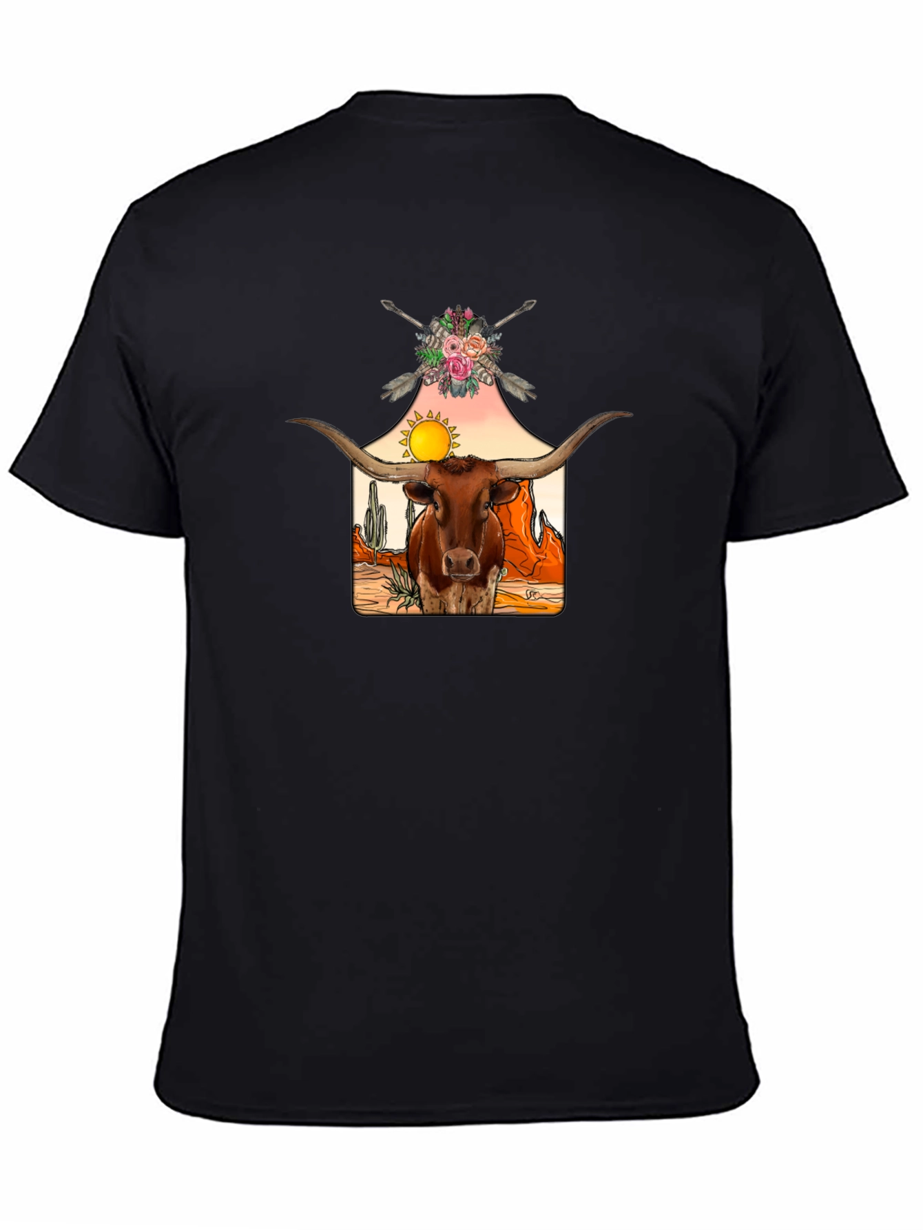 Longhorn Steer Graphic Tee