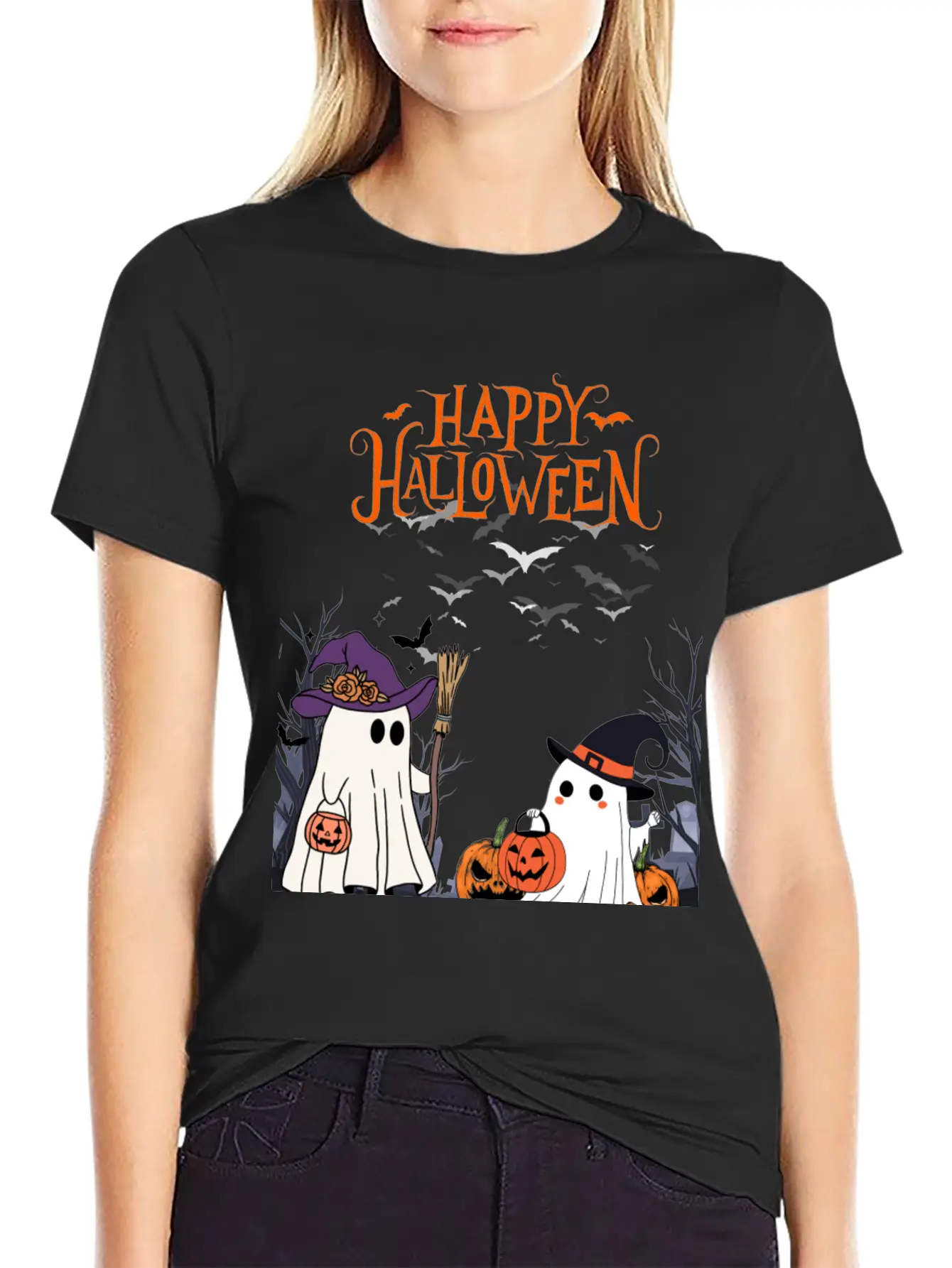 SPOOKY SEASON Stylish Everyday T-Shirt – Unisex Basic Cotton Tee