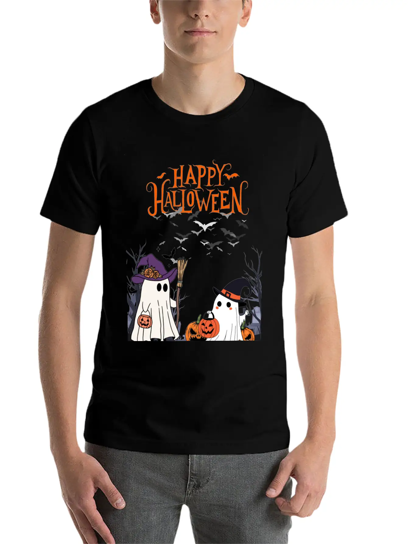 SPOOKY SEASON Stylish Everyday T-Shirt – Unisex Basic Cotton Tee