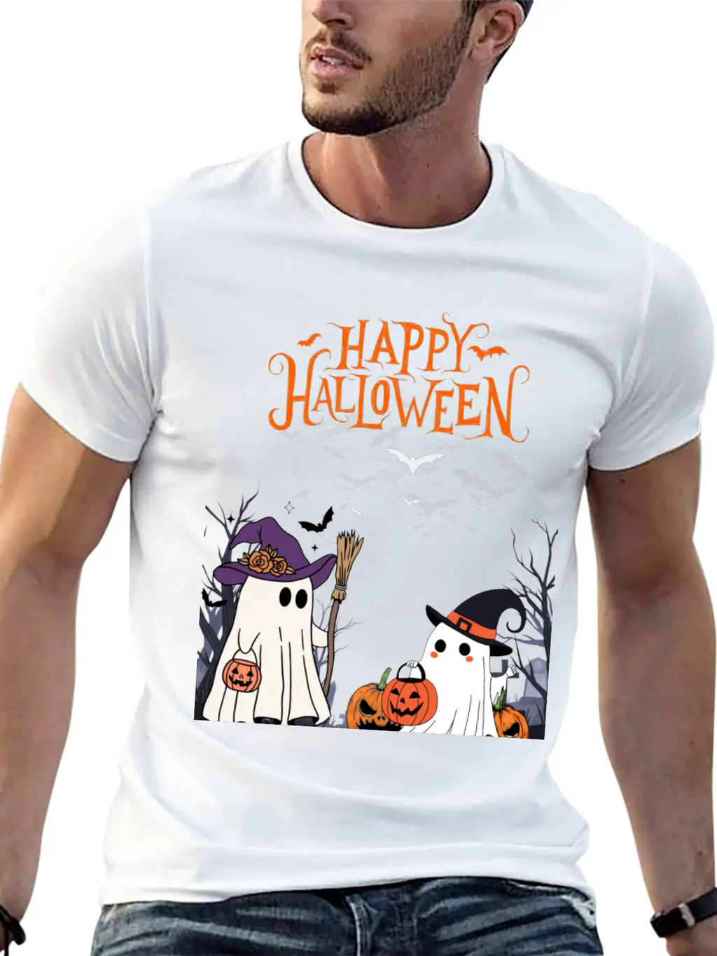 SPOOKY SEASON Stylish Everyday T-Shirt – Unisex Basic Cotton Tee