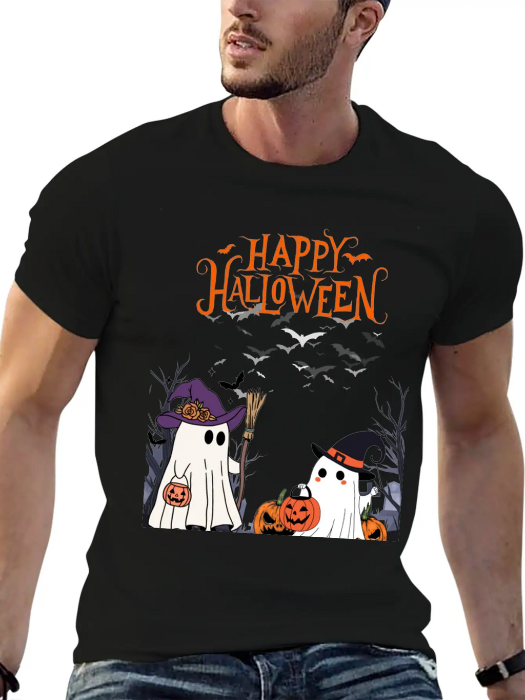 SPOOKY SEASON Stylish Everyday T-Shirt – Unisex Basic Cotton Tee
