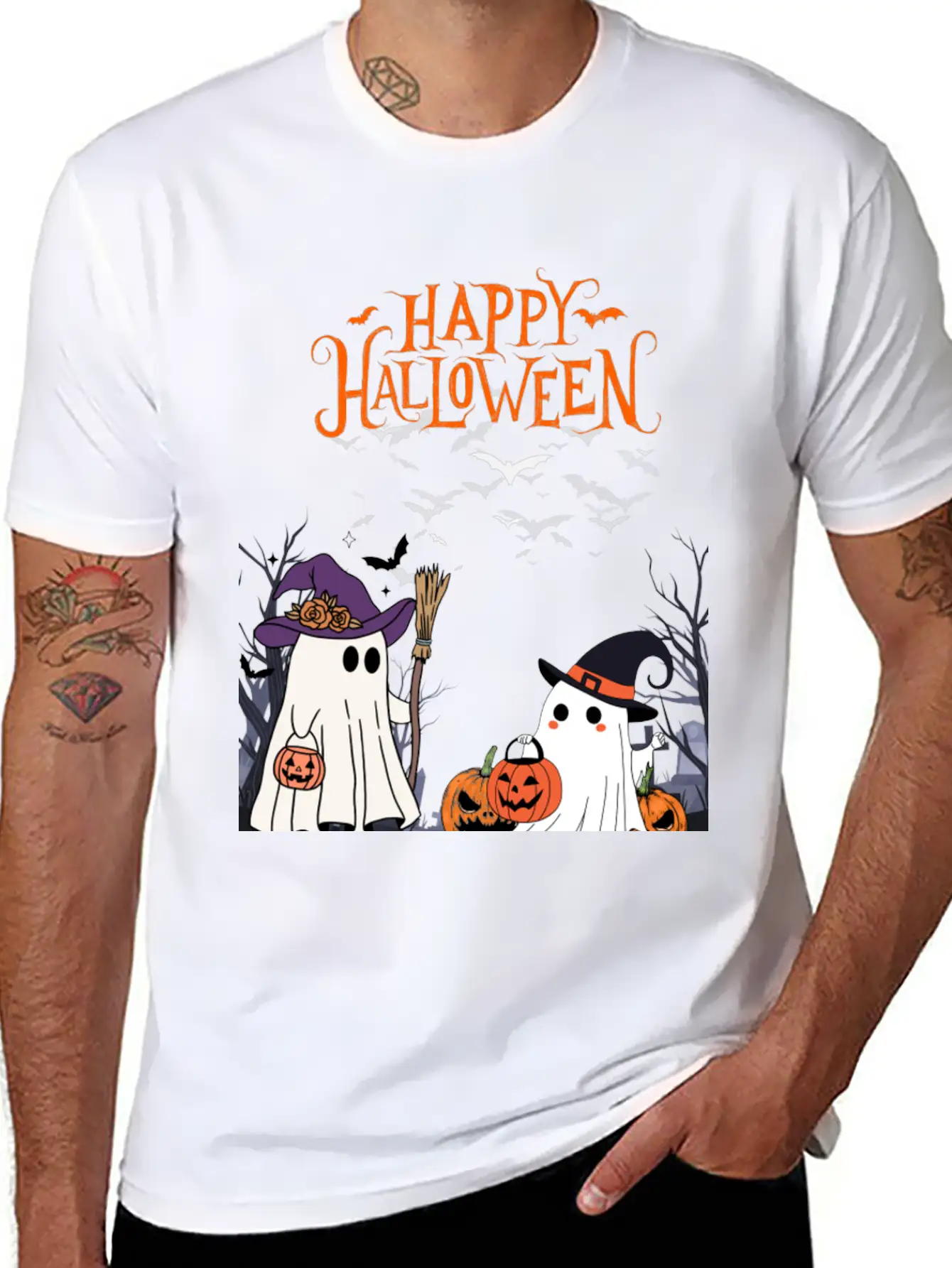 SPOOKY SEASON Stylish Everyday T-Shirt – Unisex Basic Cotton Tee