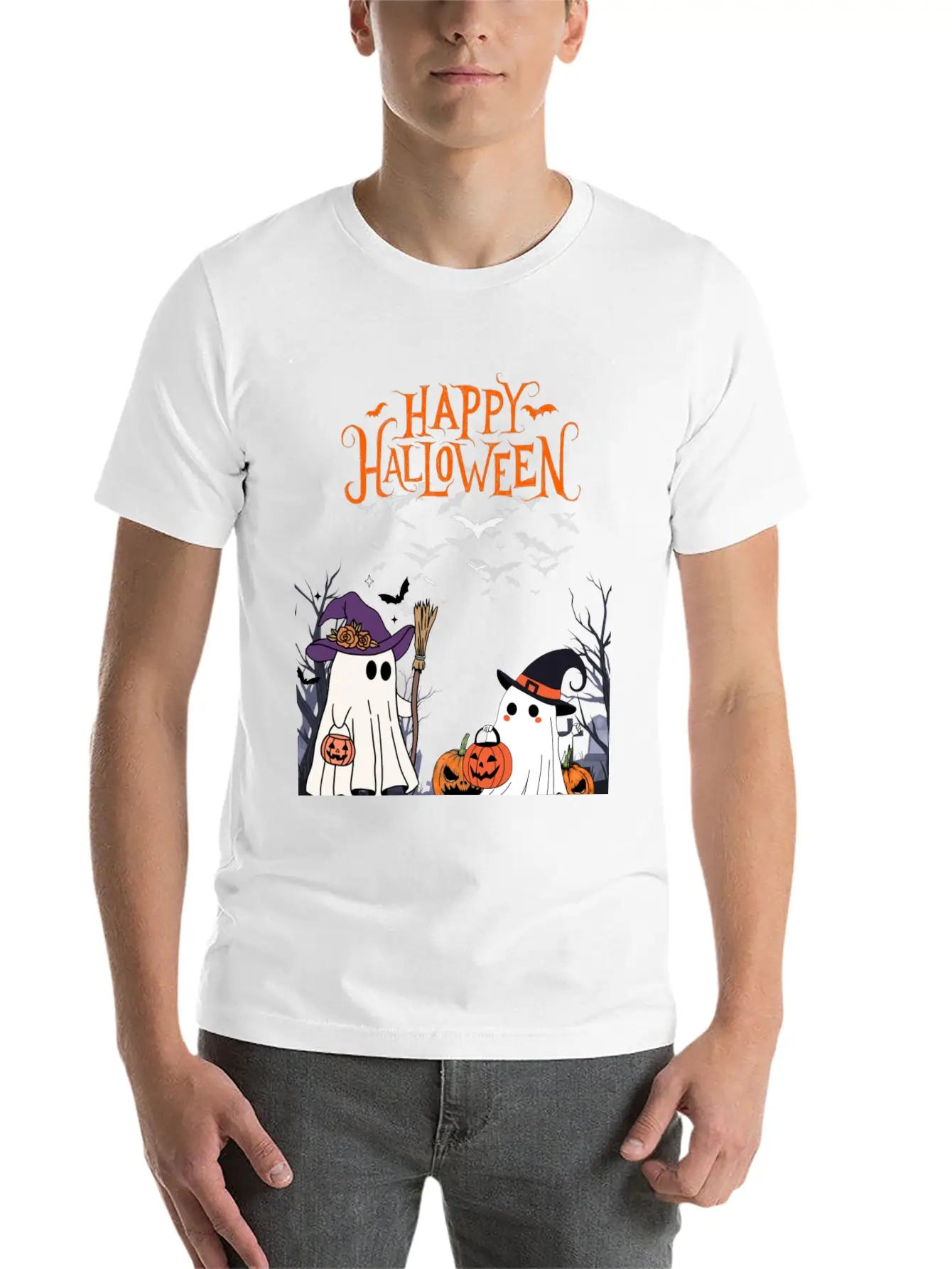 SPOOKY SEASON Stylish Everyday T-Shirt – Unisex Basic Cotton Tee