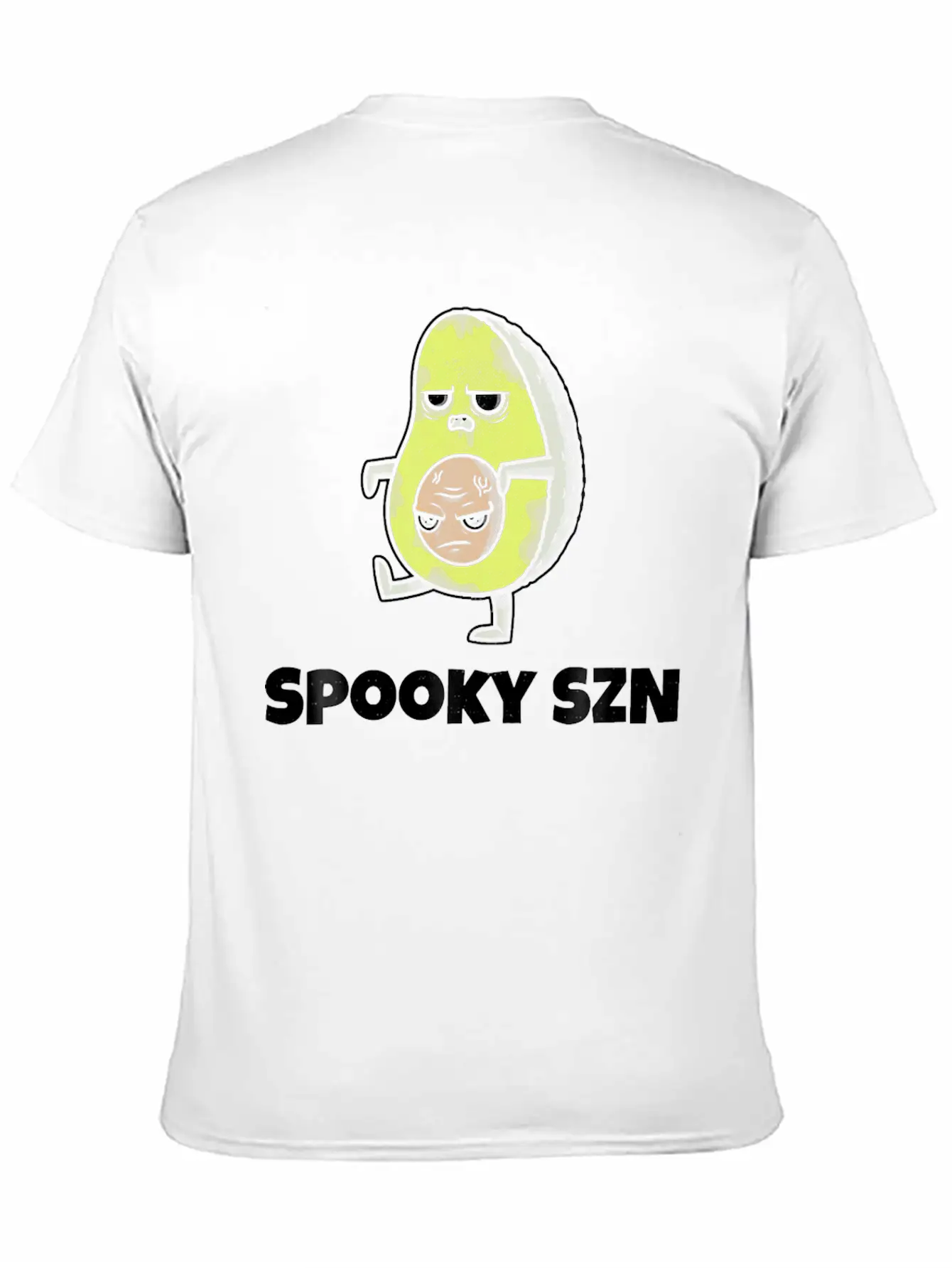 Spooky Szn Shirt Scary Avocado Keto Szn Diet Basic Graphic T-Shirt – Daily Comfort In Soft Cotton