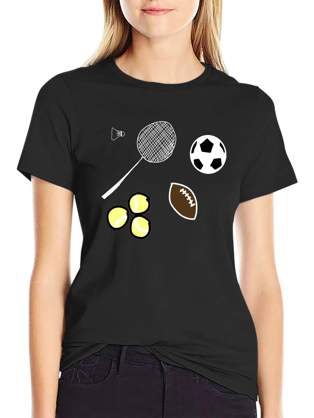 Sport Balls Timeless Short Sleeve Tee – Comfy And Minimalist Design