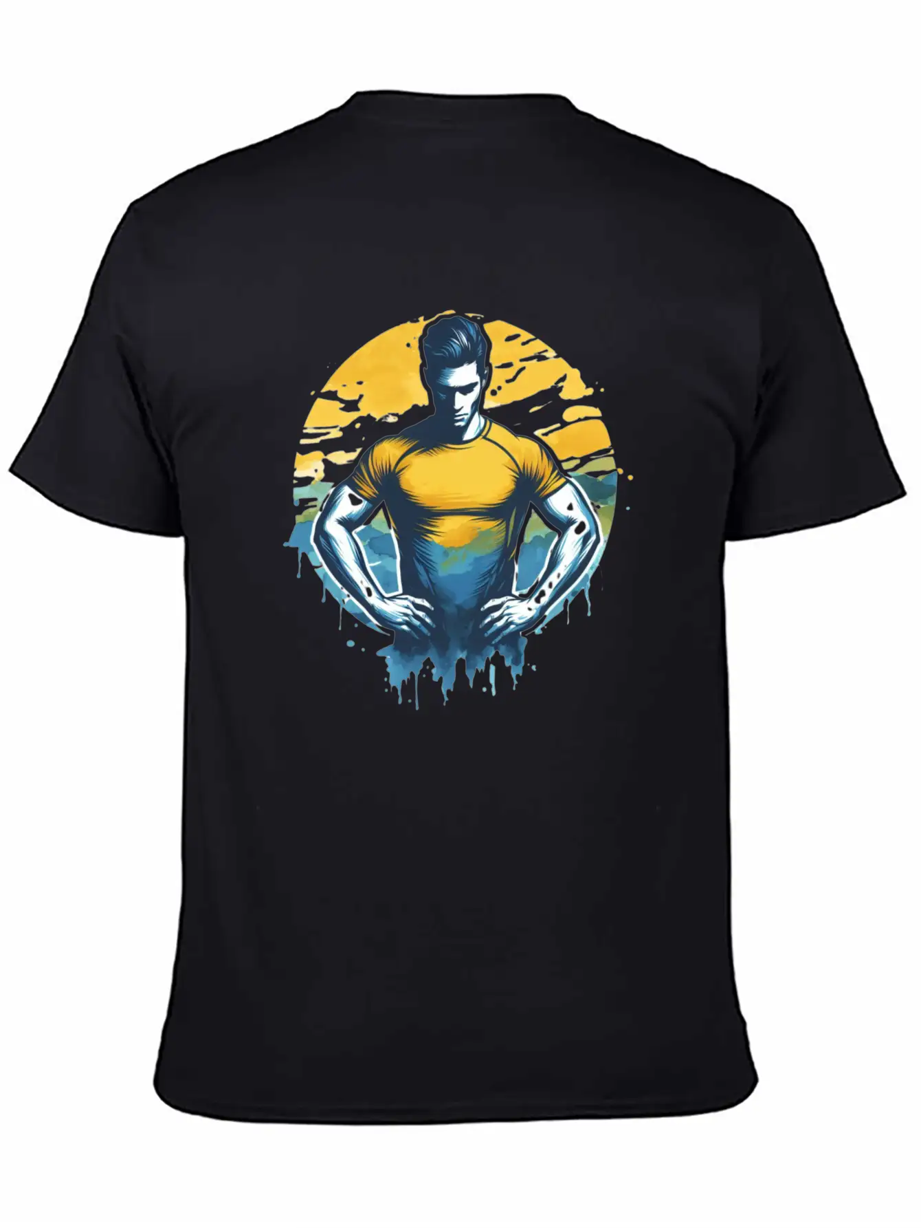 Sport Breathable Graphic T-Shirt – Perfect For Casual Days