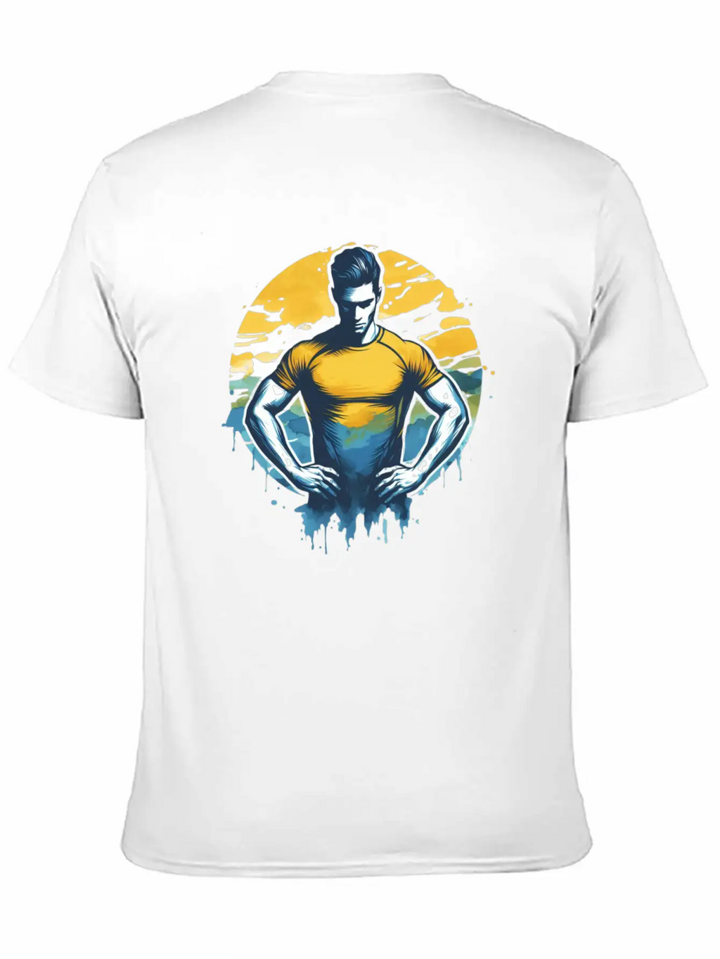 Sport Breathable Graphic T-Shirt – Perfect For Casual Days