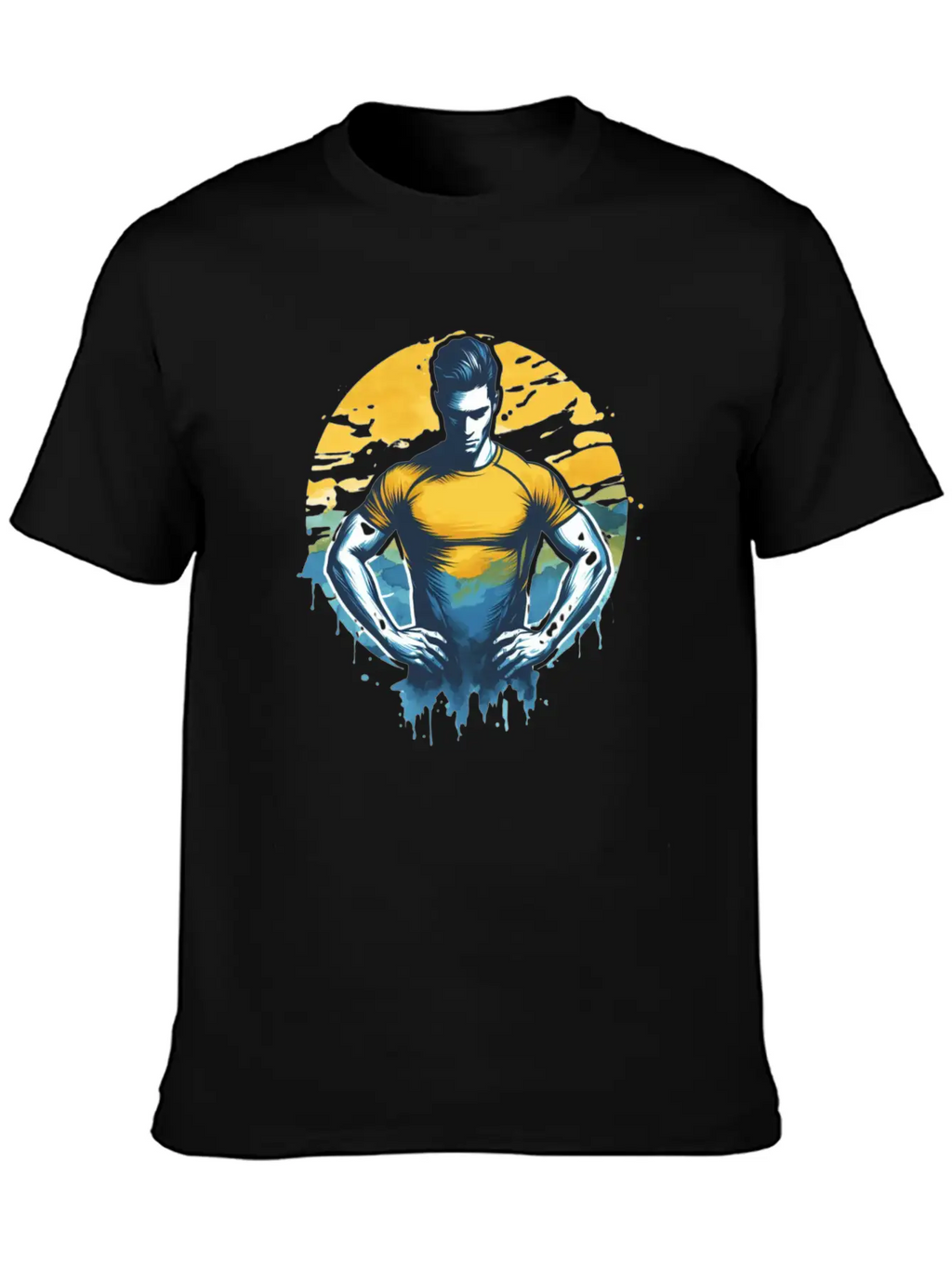 Sport Breathable Graphic T-Shirt – Perfect For Casual Days