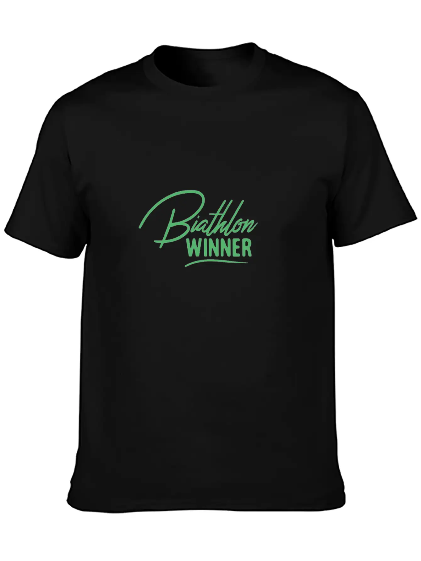 Sports Biathlon Biathlons Biathloner Athletes Unisex Casual T-Shirt – Clean Design For Daily Comfort