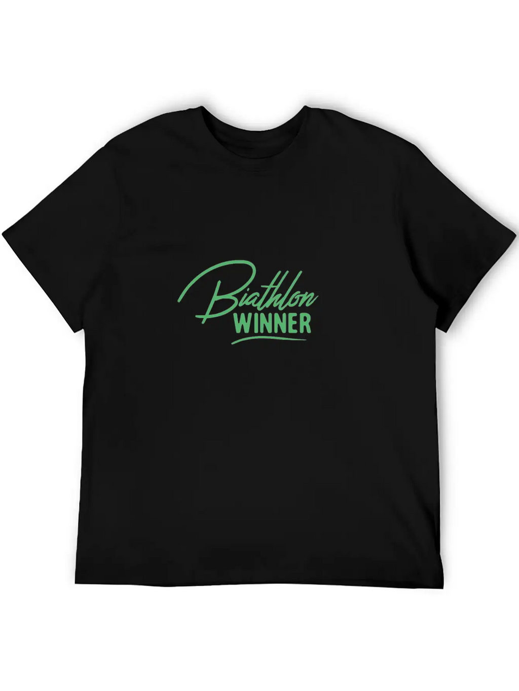Sports Biathlon Biathlons Biathloner Athletes Unisex Casual T-Shirt – Clean Design For Daily Comfort
