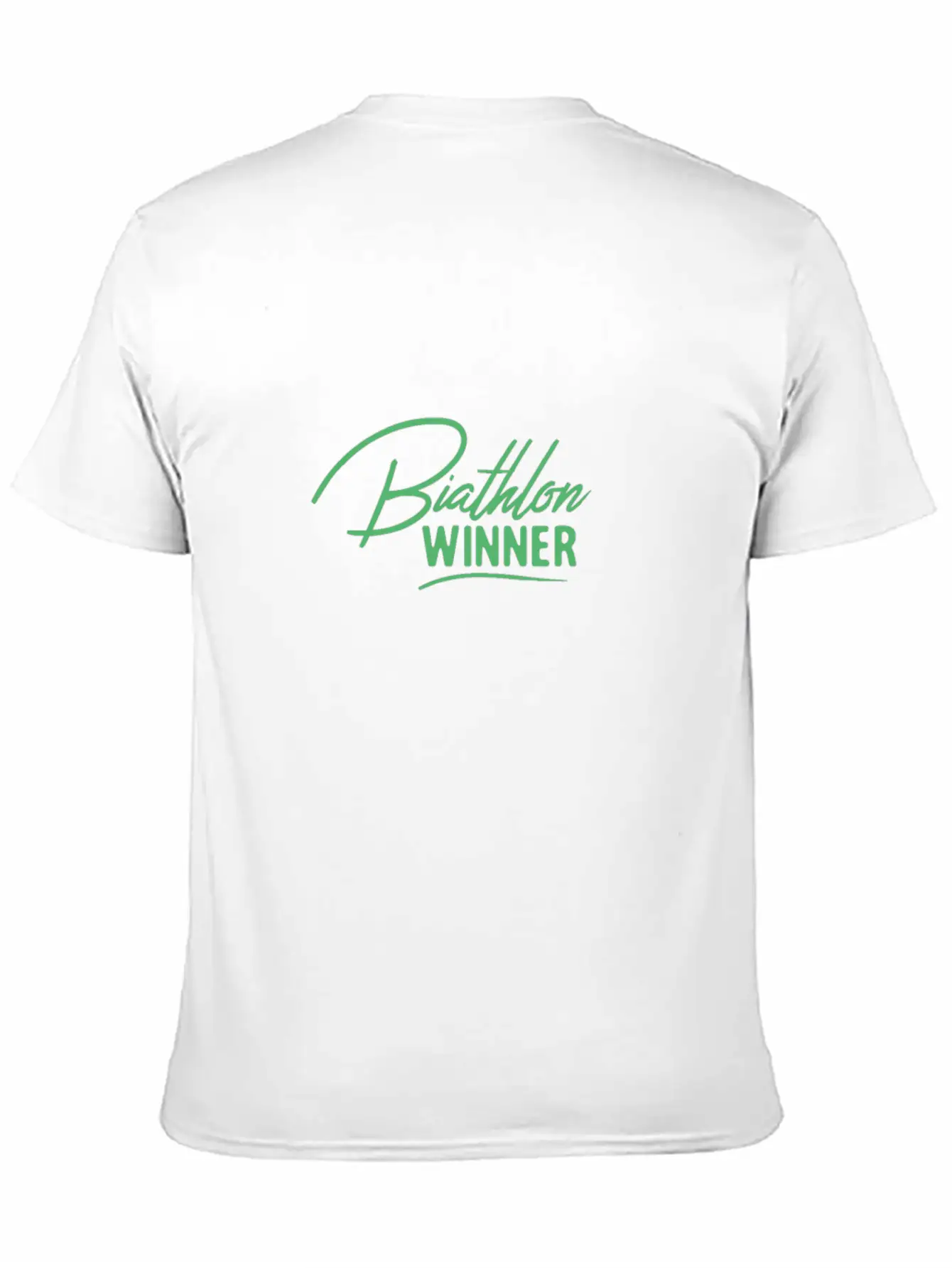 Sports Biathlon Biathlons Biathloner Athletes Unisex Casual T-Shirt – Clean Design For Daily Comfort
