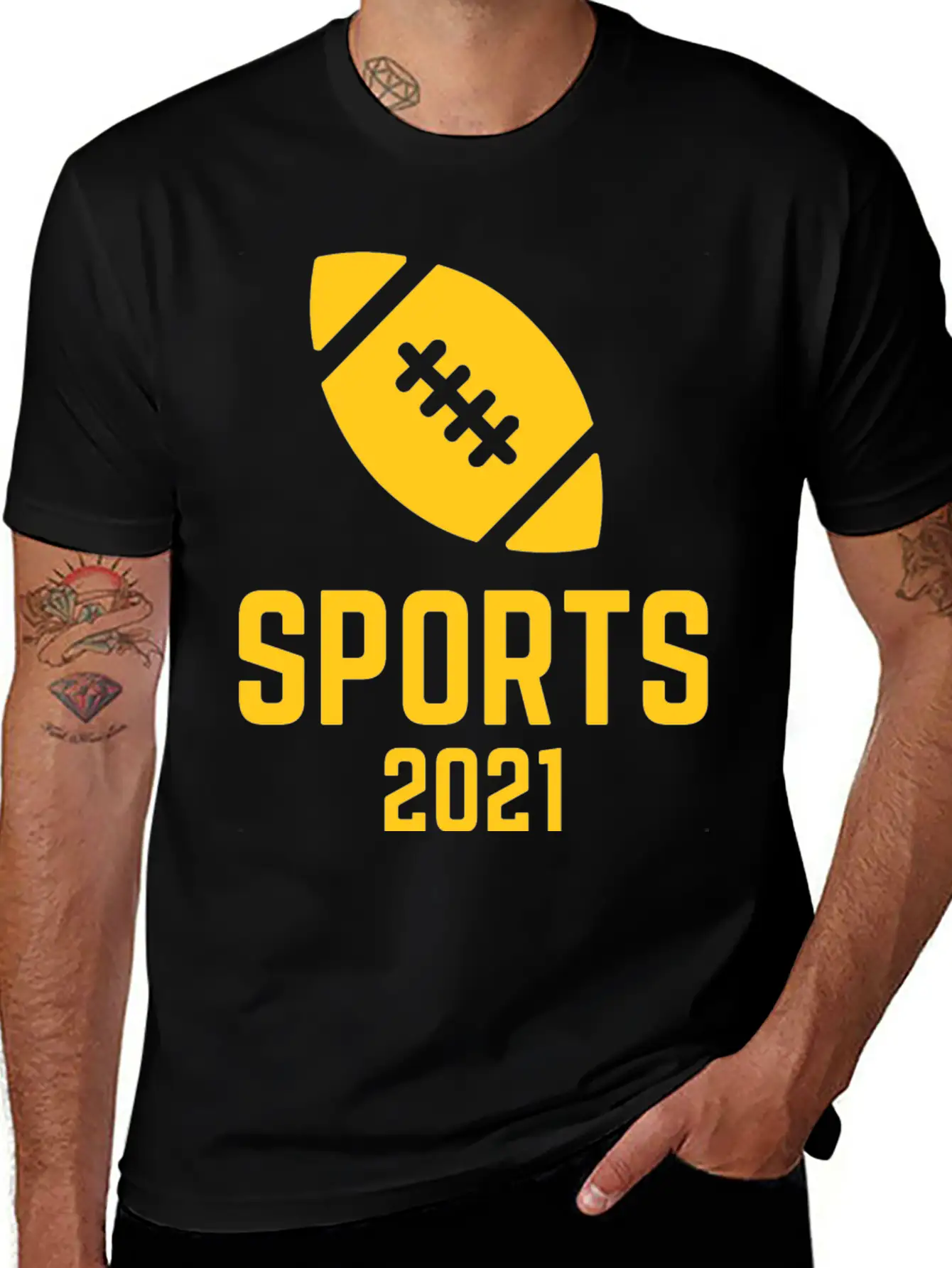 Sports Breathable Graphic T-Shirt – Perfect For Casual Days