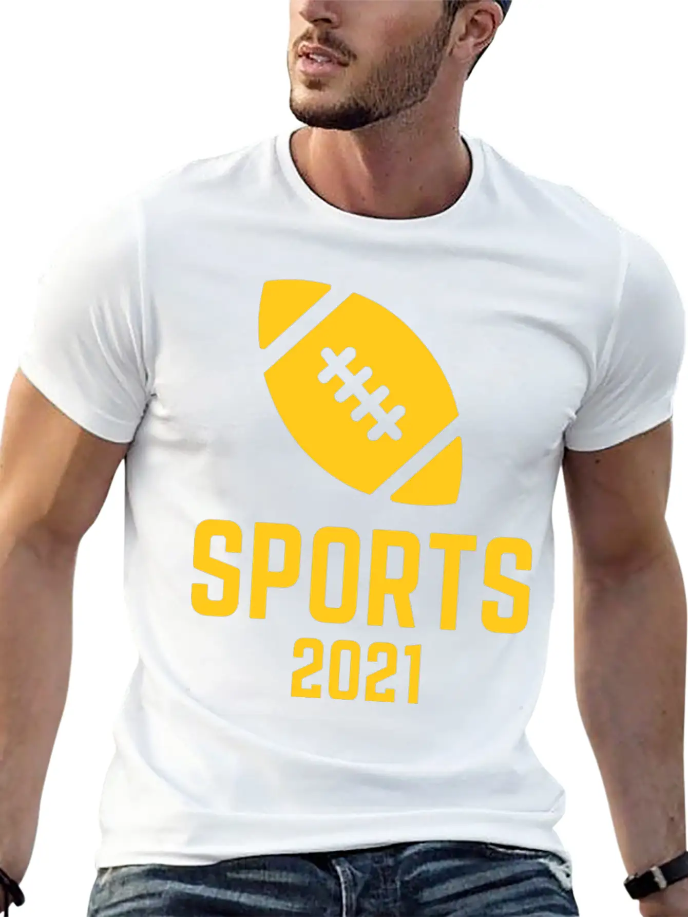 Sports Breathable Graphic T-Shirt – Perfect For Casual Days