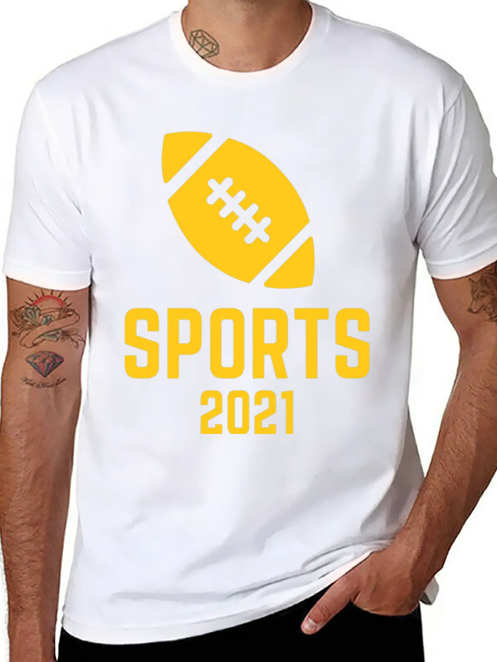 Sports Breathable Graphic T-Shirt – Perfect For Casual Days