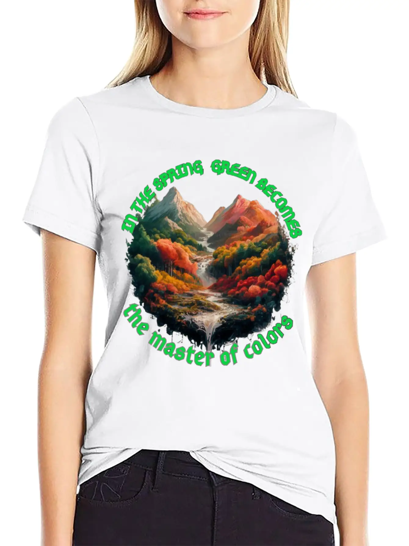 Spring Beauty Relaxed Everyday Tee – Lightweight And Durable Cotton
