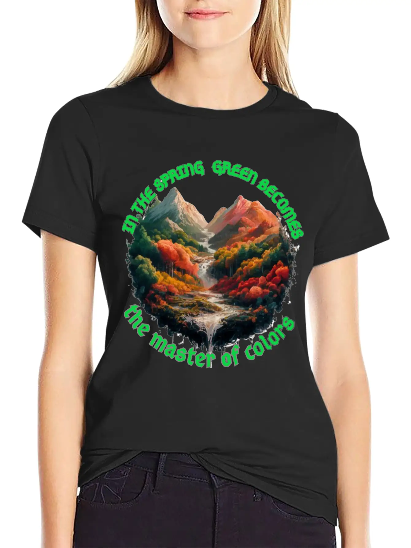 Spring Beauty Relaxed Everyday Tee – Lightweight And Durable Cotton