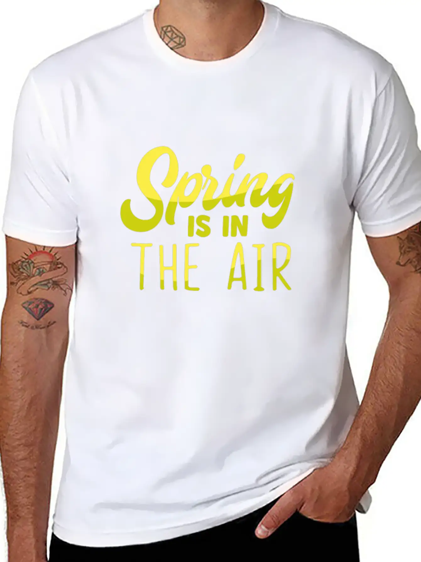 Spring Breathable Soft Cotton T-Shirt – Timeless Casual Look