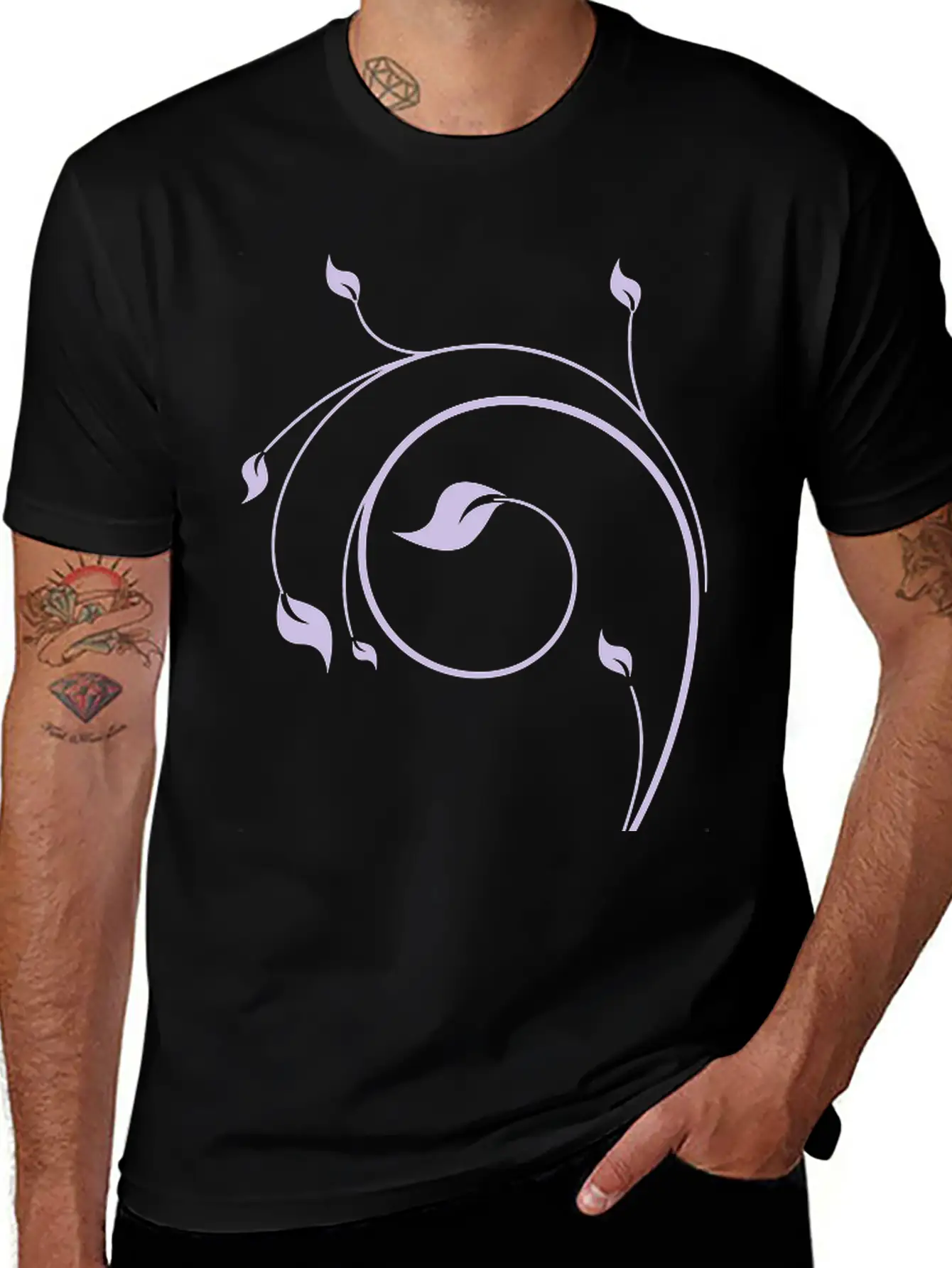 Spring Floral Basic Graphic T-Shirt – Daily Comfort In Soft Cotton