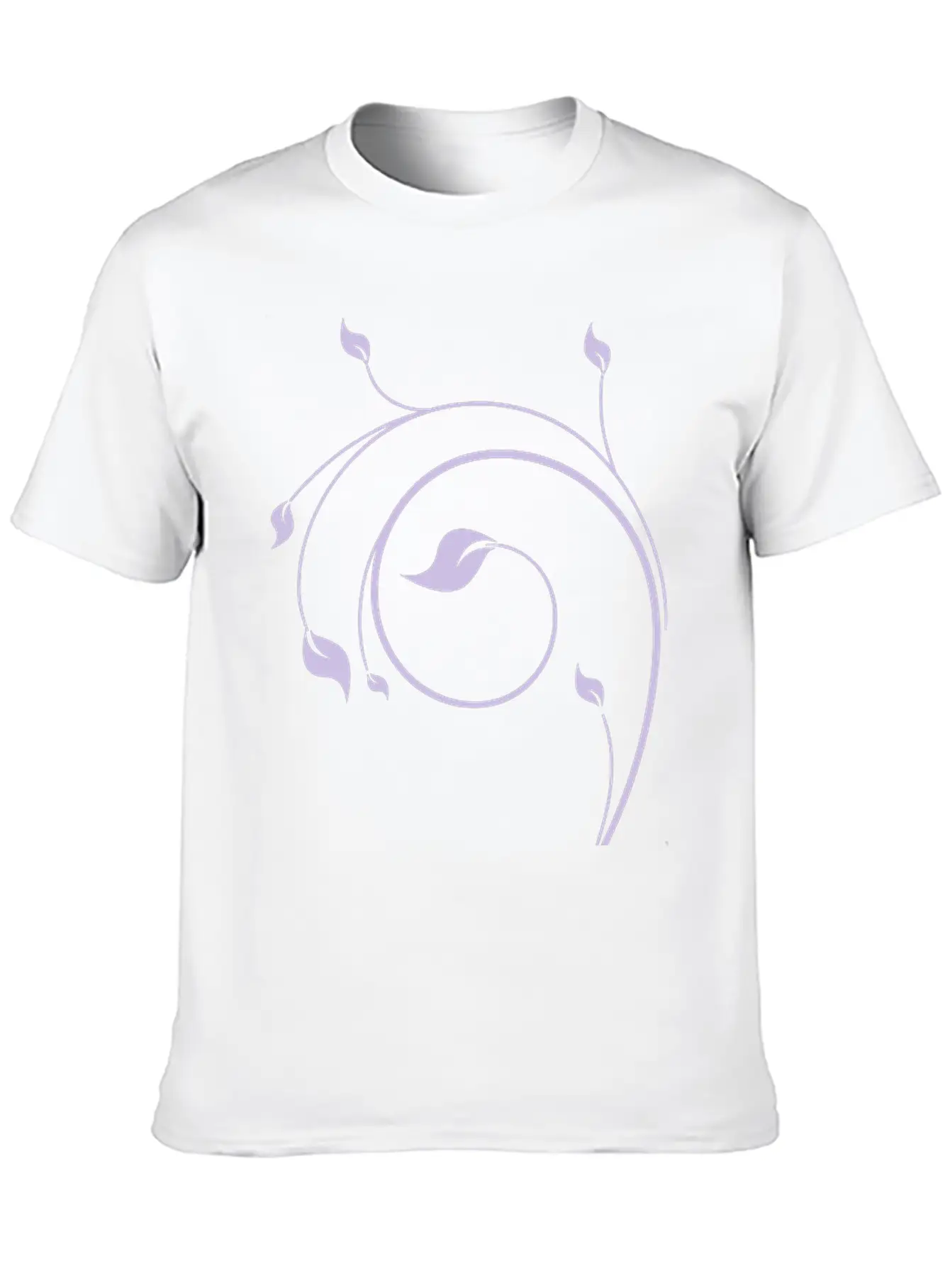 Spring Floral Basic Graphic T-Shirt – Daily Comfort In Soft Cotton