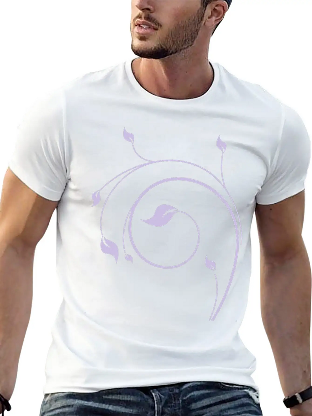 Spring Floral Basic Graphic T-Shirt – Daily Comfort In Soft Cotton