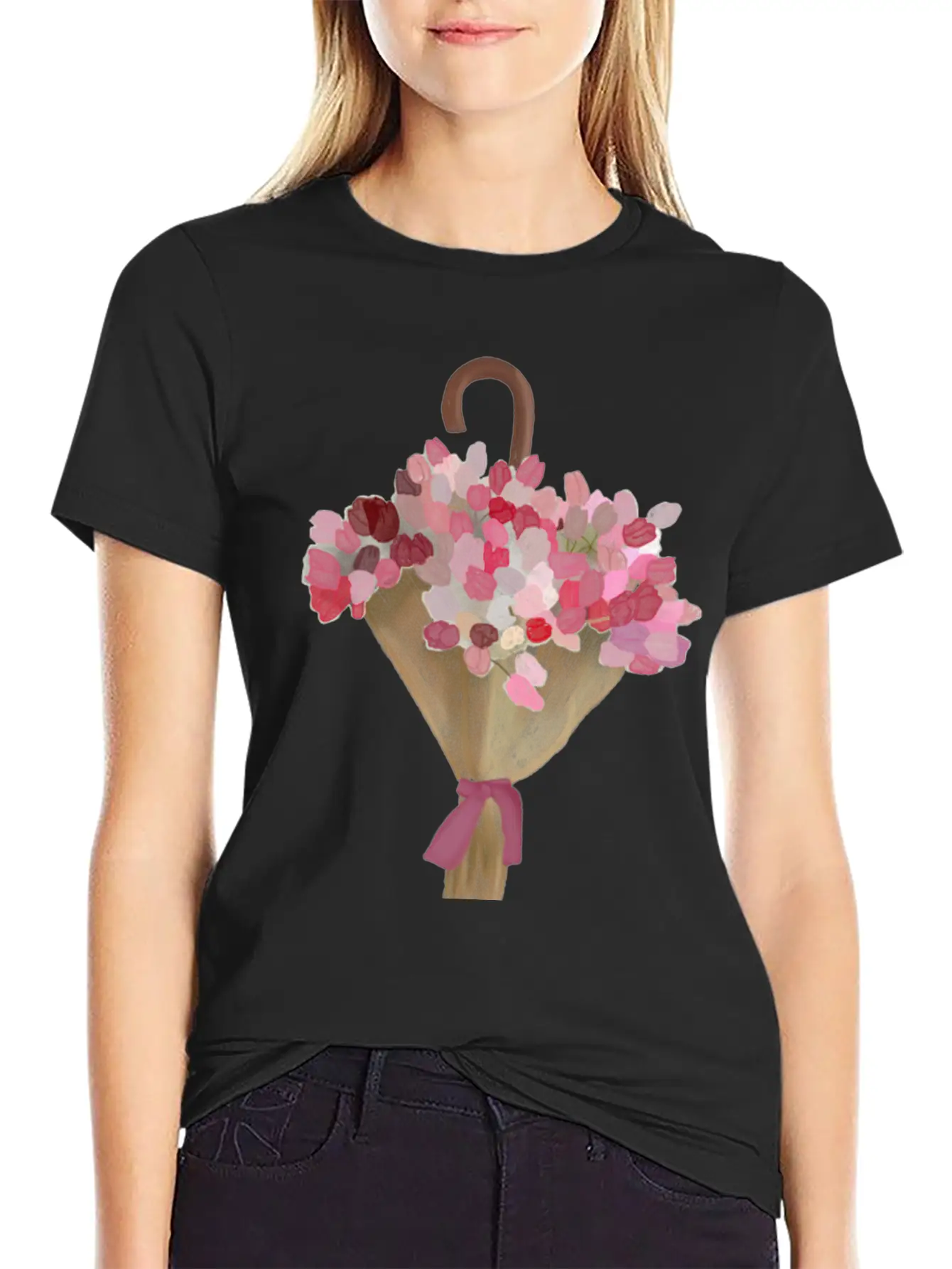 Spring In Bloom Modern Fit Casual T-Shirt – Clean And Versatile Design
