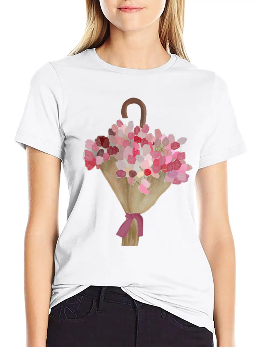 Spring In Bloom Modern Fit Casual T-Shirt – Clean And Versatile Design