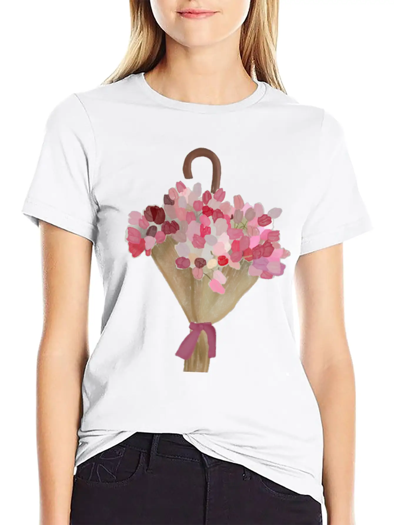 Spring In Bloom Modern Fit Casual T-Shirt – Clean And Versatile Design