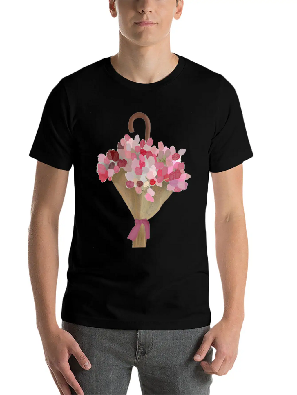 Spring In Bloom Modern Fit Casual T-Shirt – Clean And Versatile Design