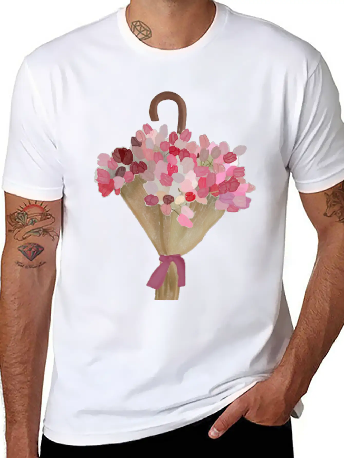 Spring In Bloom Modern Fit Casual T-Shirt – Clean And Versatile Design