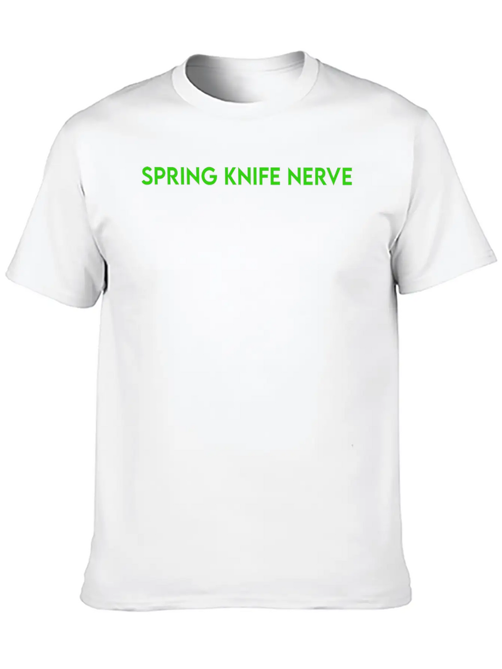 SPRING KNIFE NERVE Stylish Everyday T-Shirt – Unisex Basic Cotton Tee