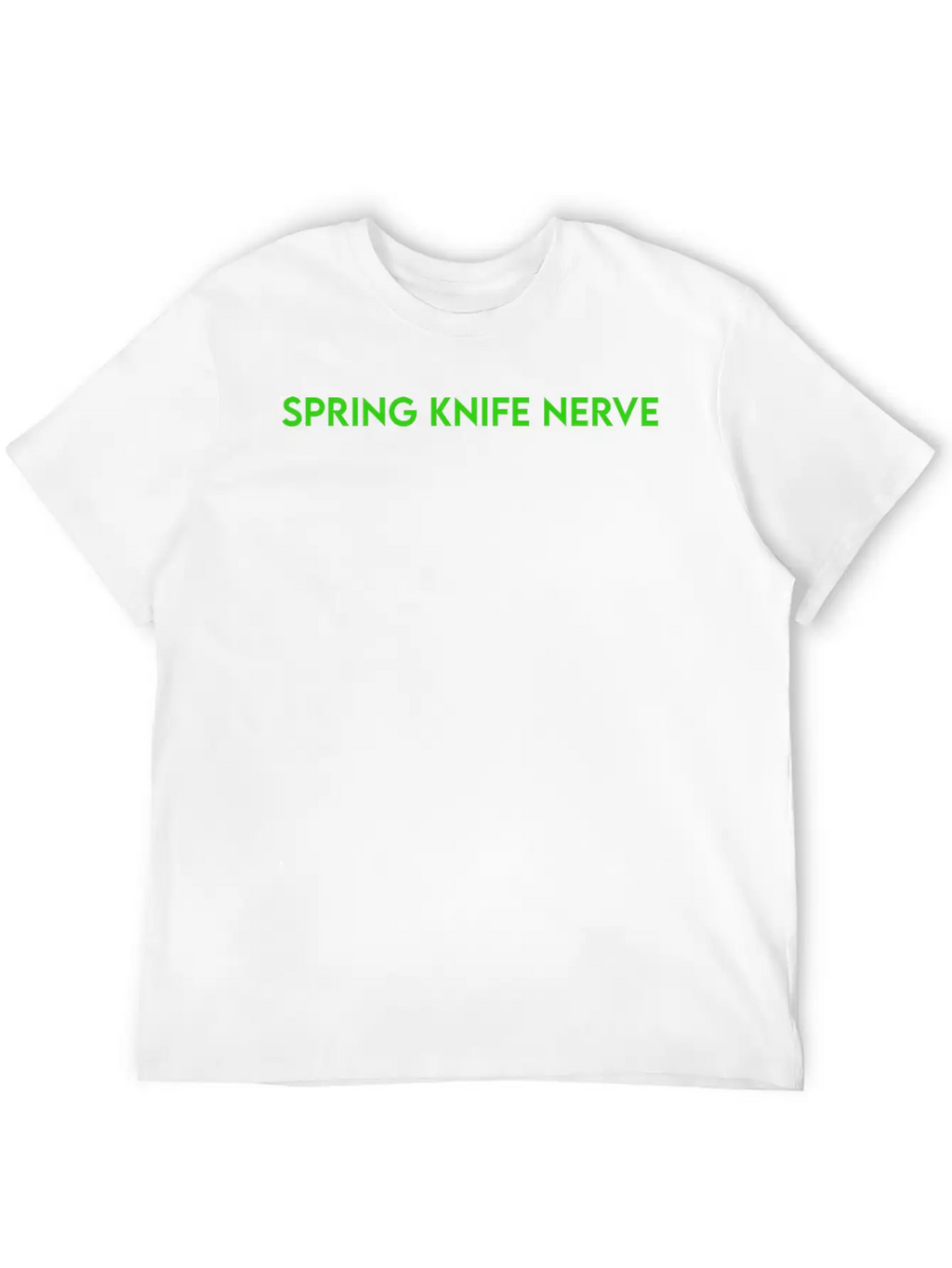 SPRING KNIFE NERVE Stylish Everyday T-Shirt – Unisex Basic Cotton Tee