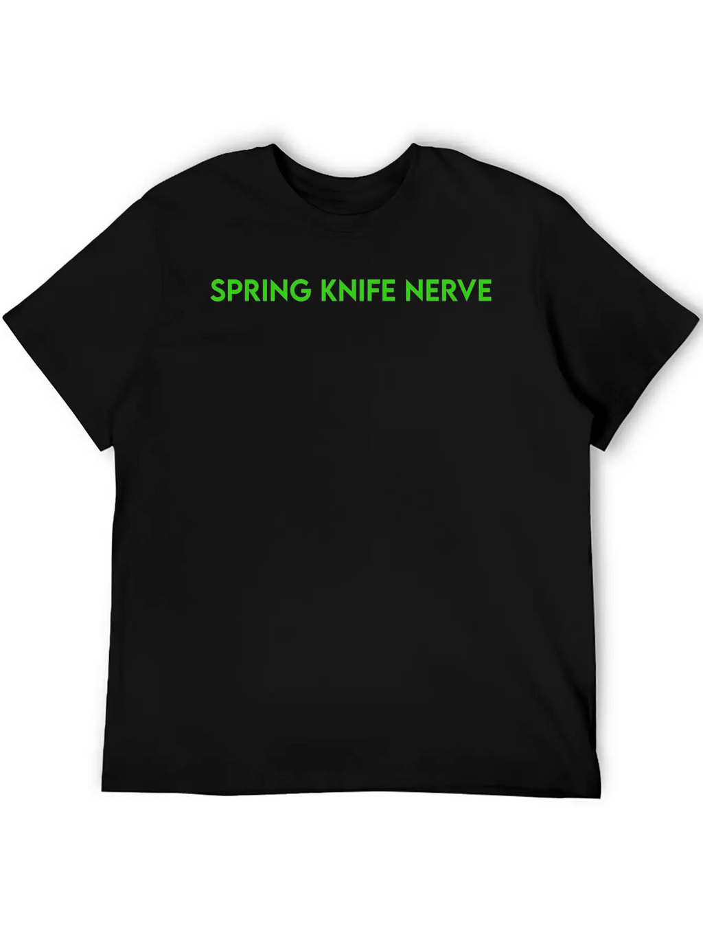 SPRING KNIFE NERVE Stylish Everyday T-Shirt – Unisex Basic Cotton Tee